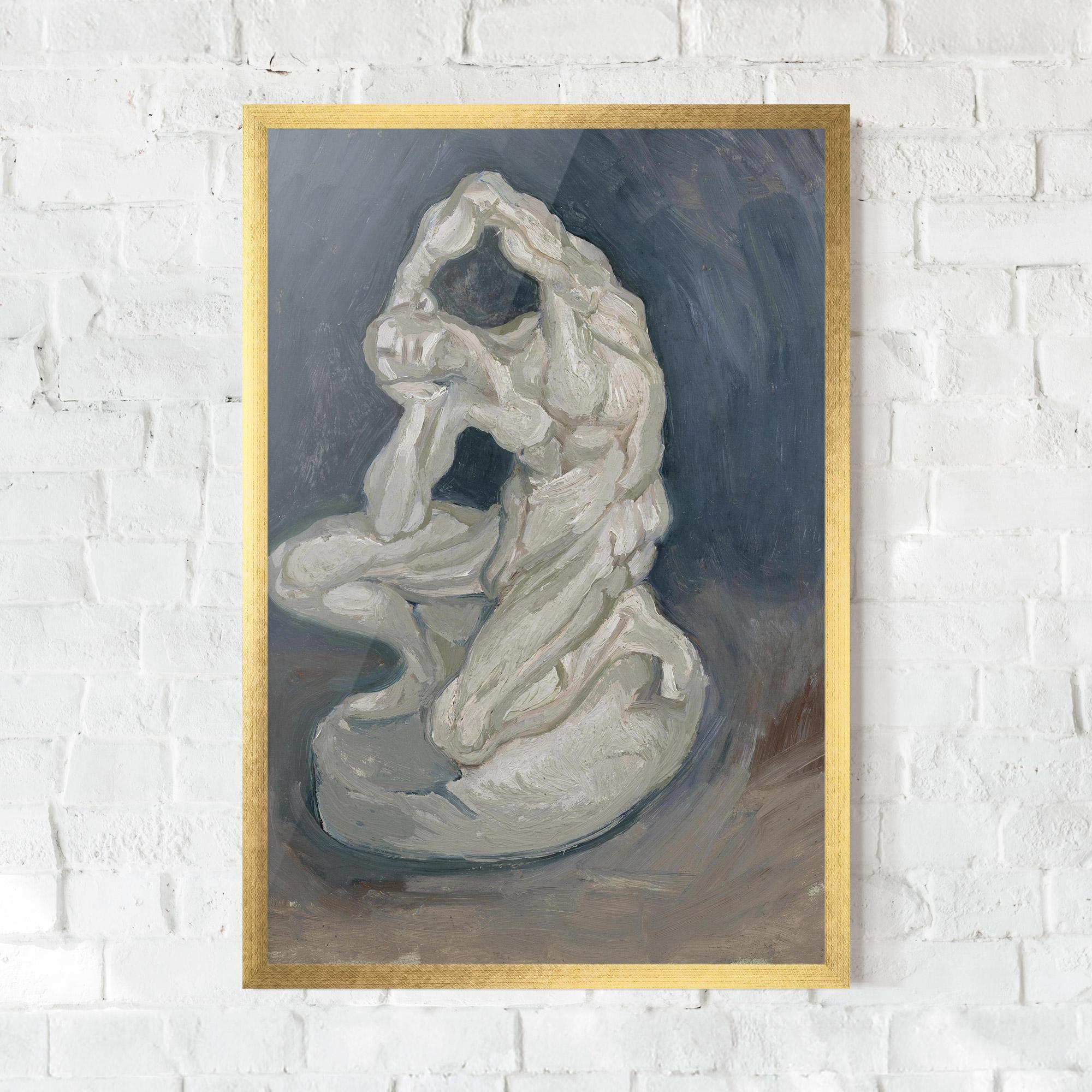 Poster Înrămat Geknielde Spierman mockup 0