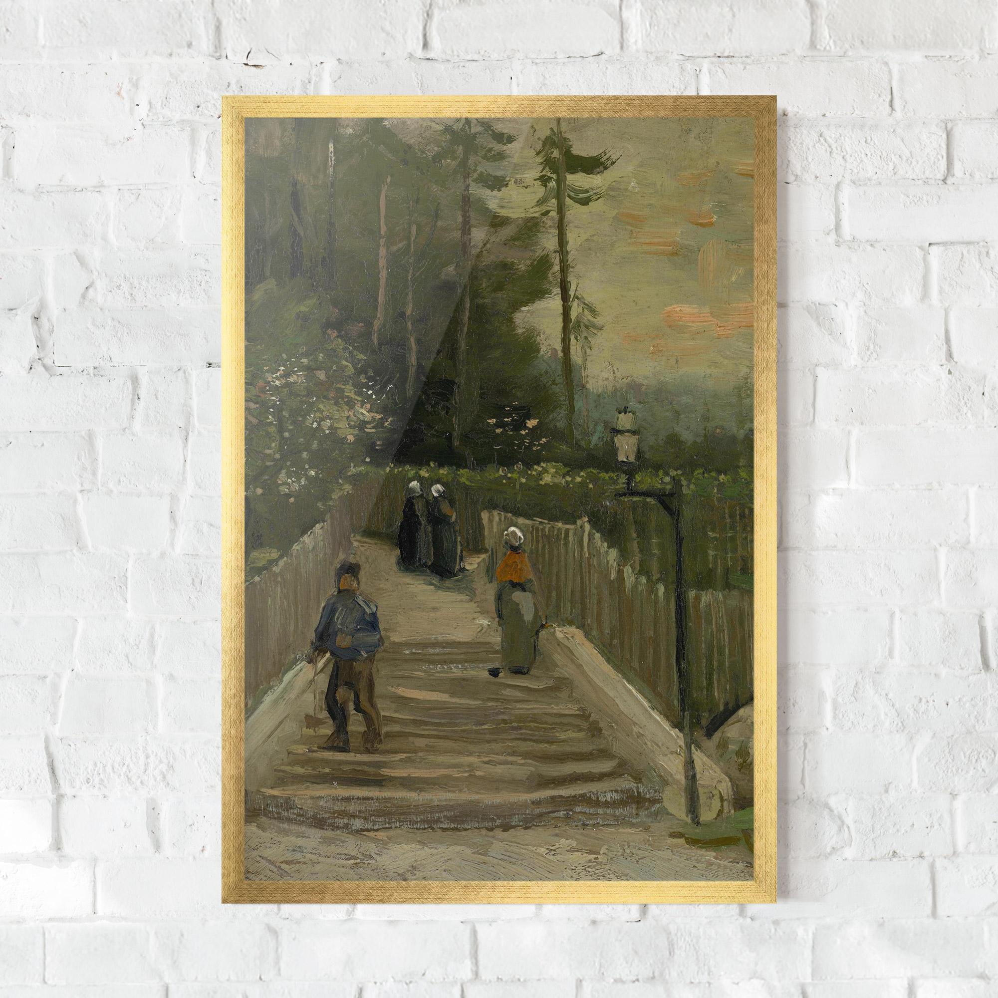 Poster Înrămat Weg Te Montmartre mockup 0