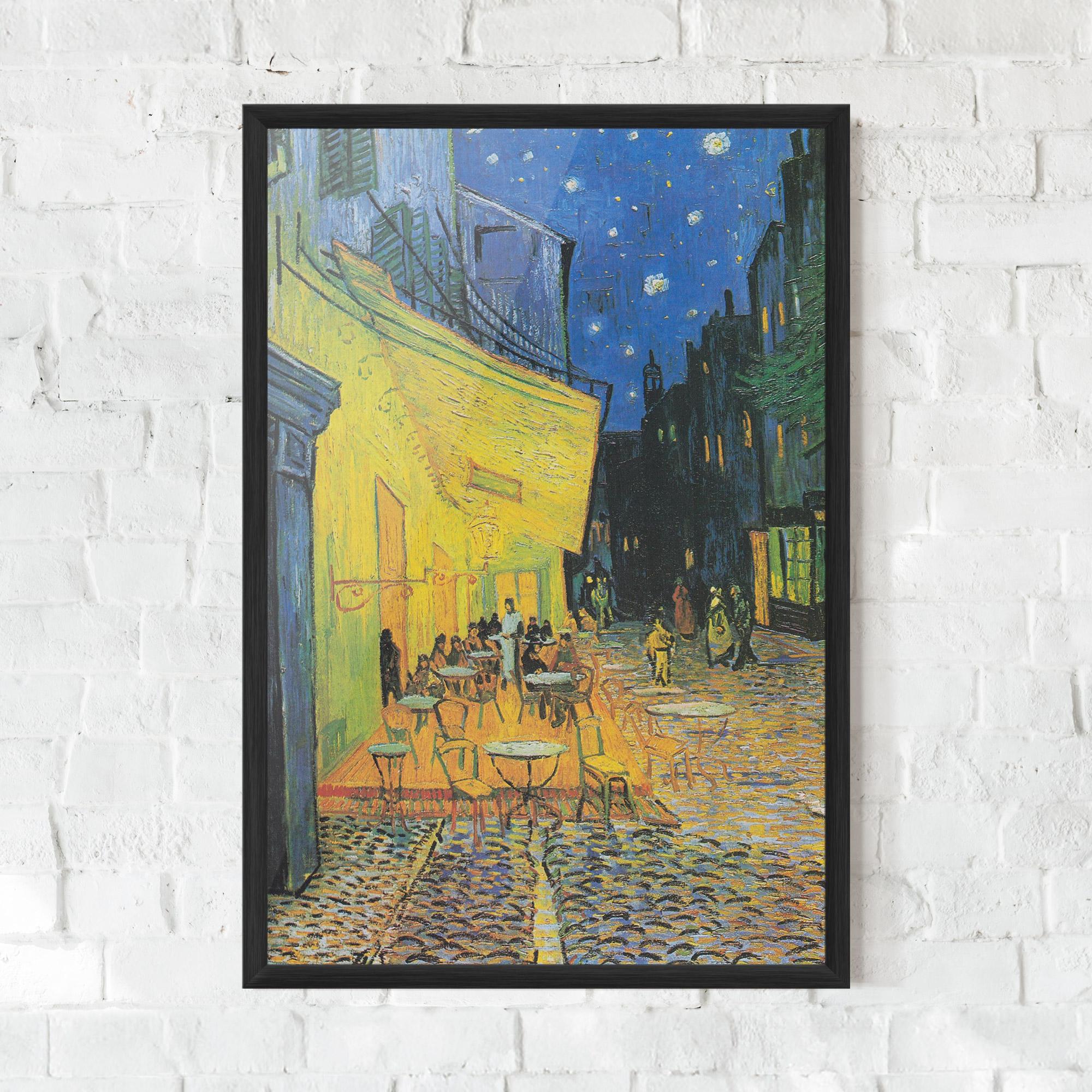 Poster Înrămat Cafe Terrace At Night mockup 0