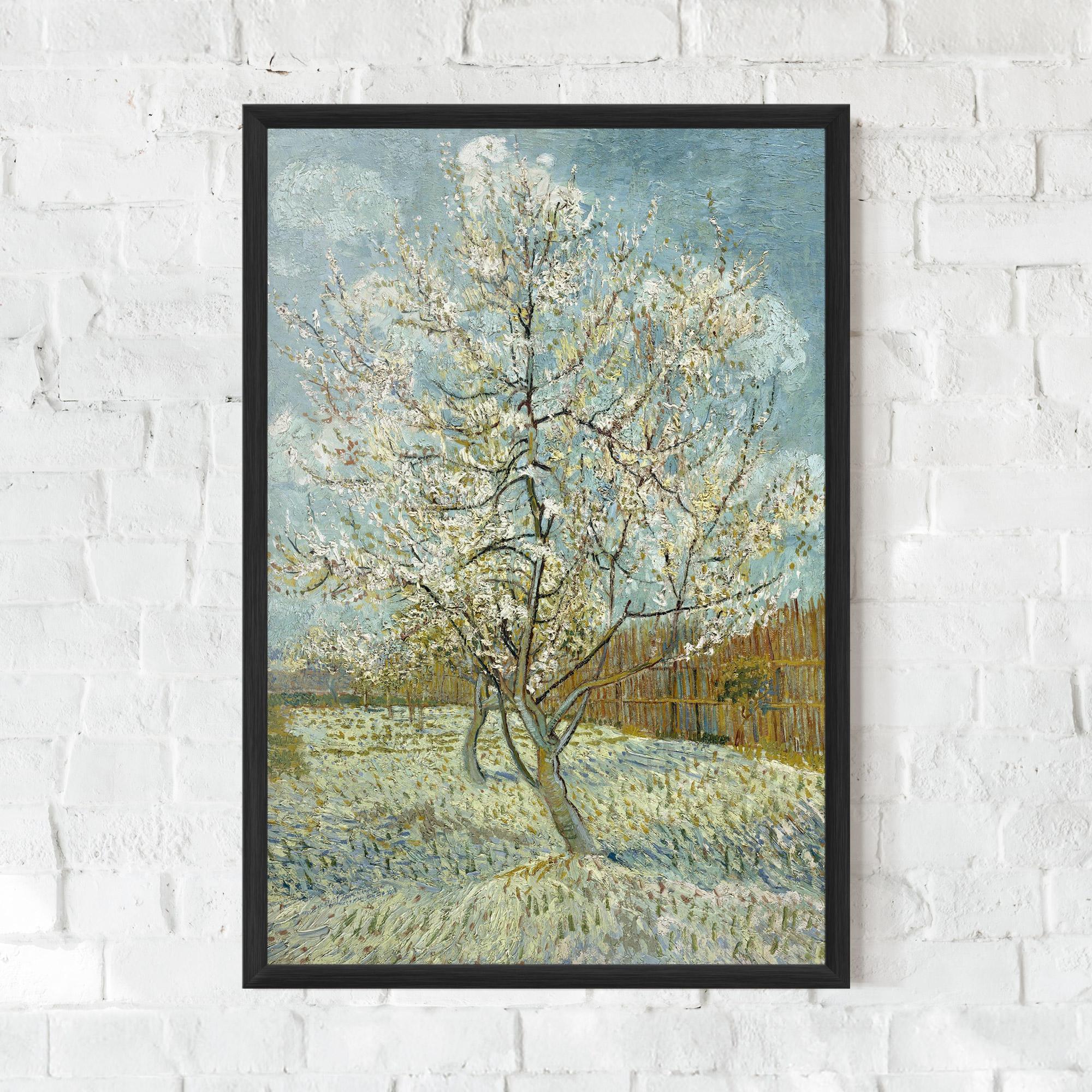 Poster Înrămat De Roze Perzikboom mockup 0