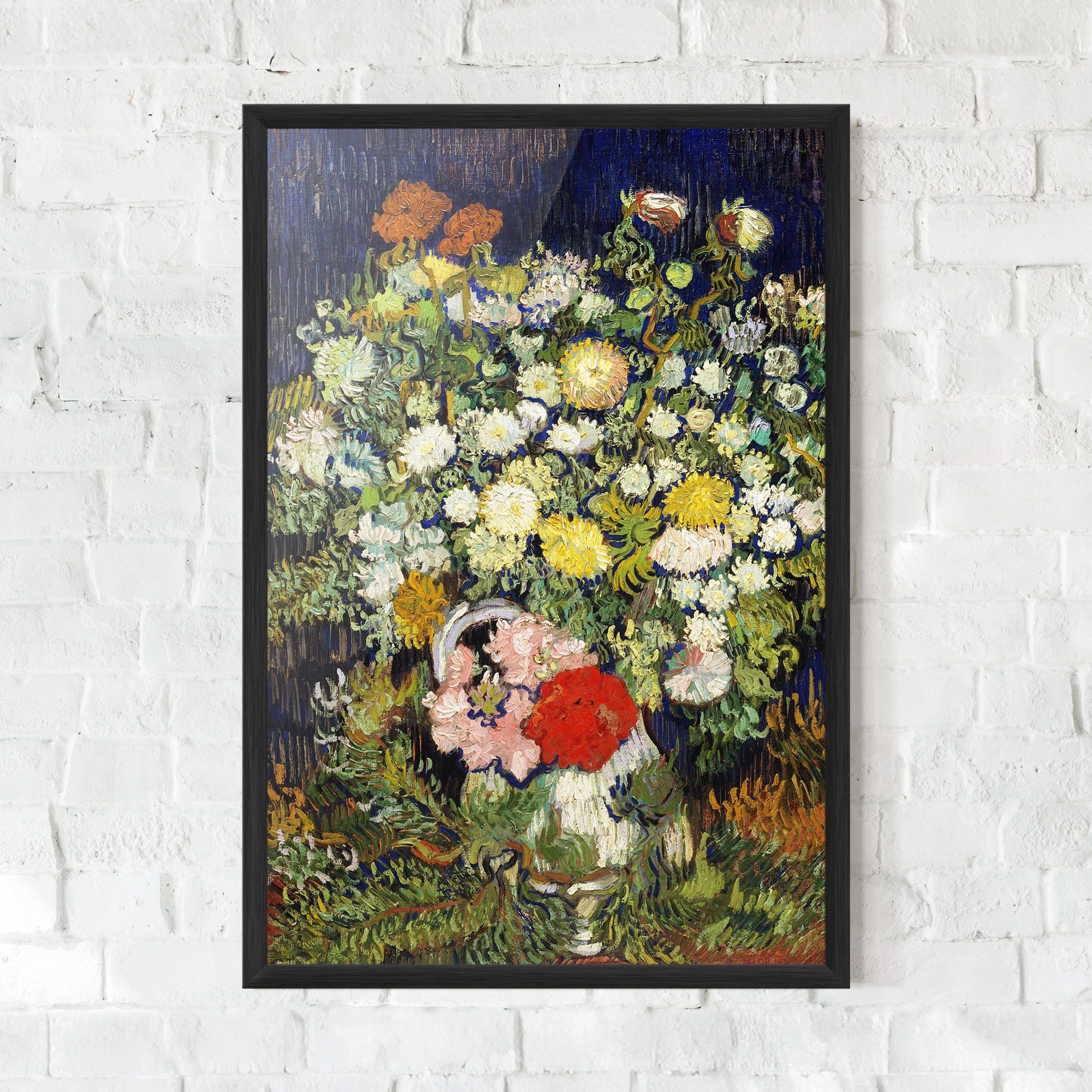 Flowers Van Gogh mockup 0