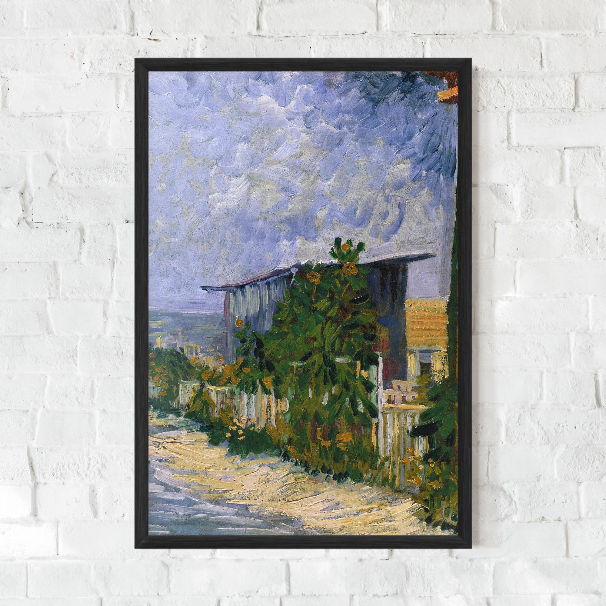 Poster Înrămat Shelter On Montmartre mockup 0