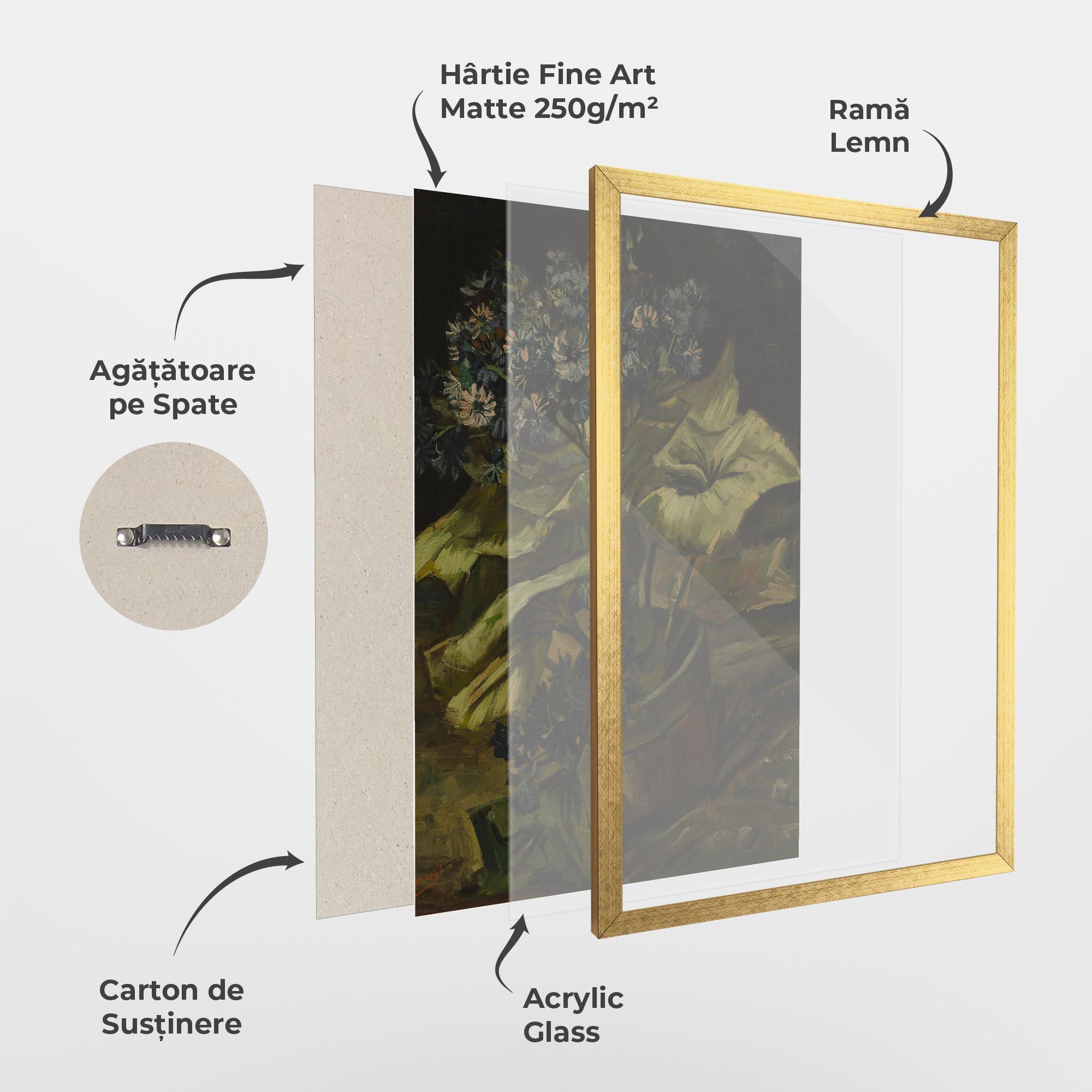 Poster Înrămat Cineraria mockup 1