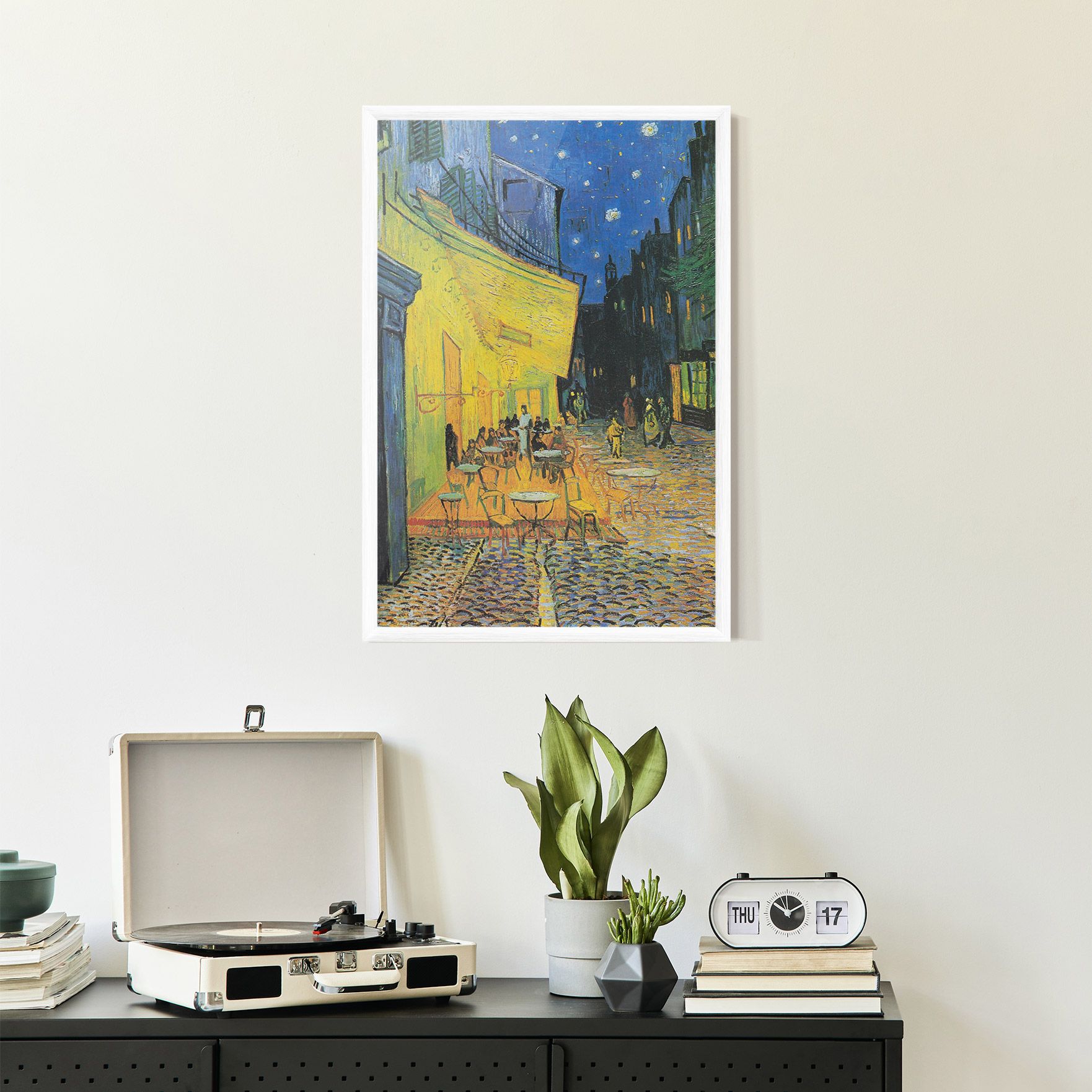 Cafe Terrace At Night mockup 2