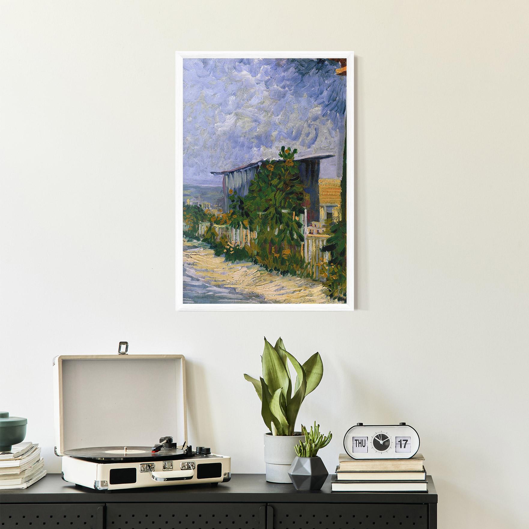 Poster Înrămat Shelter On Montmartre mockup 2