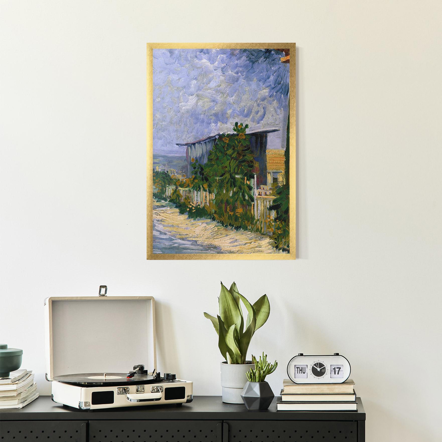 Poster Înrămat Shelter On Montmartre mockup 2