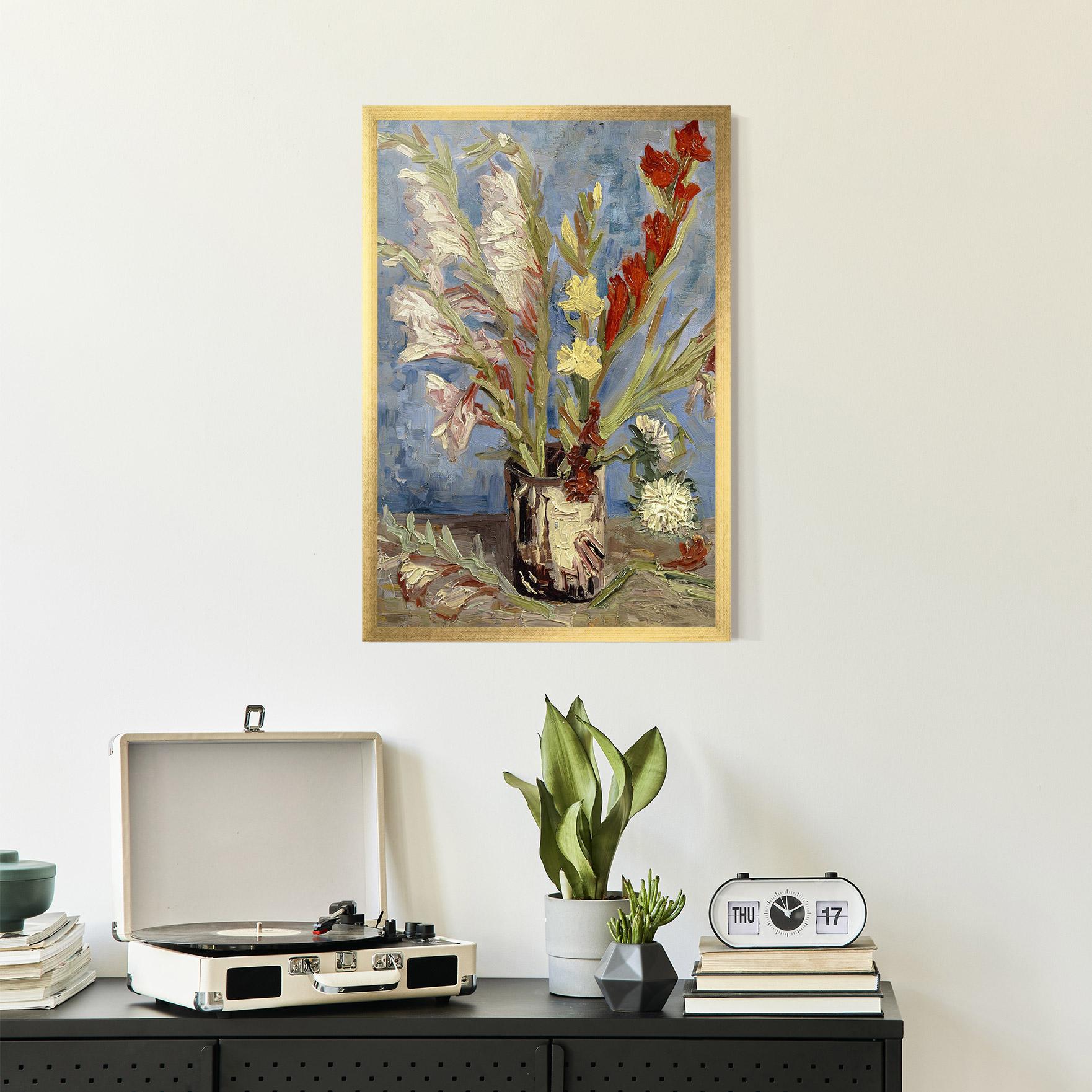 Poster Înrămat Tuingladiolen mockup 2