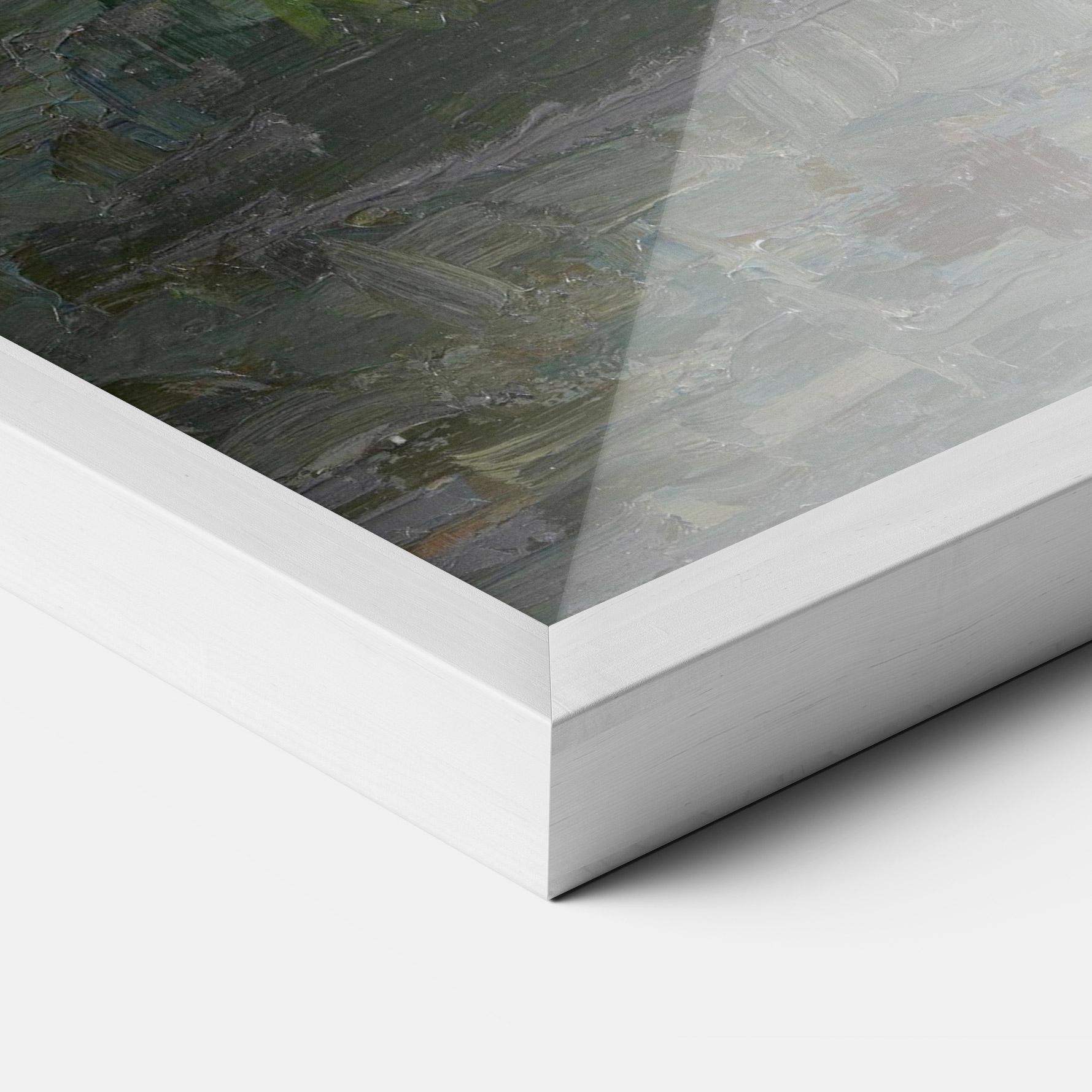 Poster Înrămat Glas Met Gele Rozen mockup 3