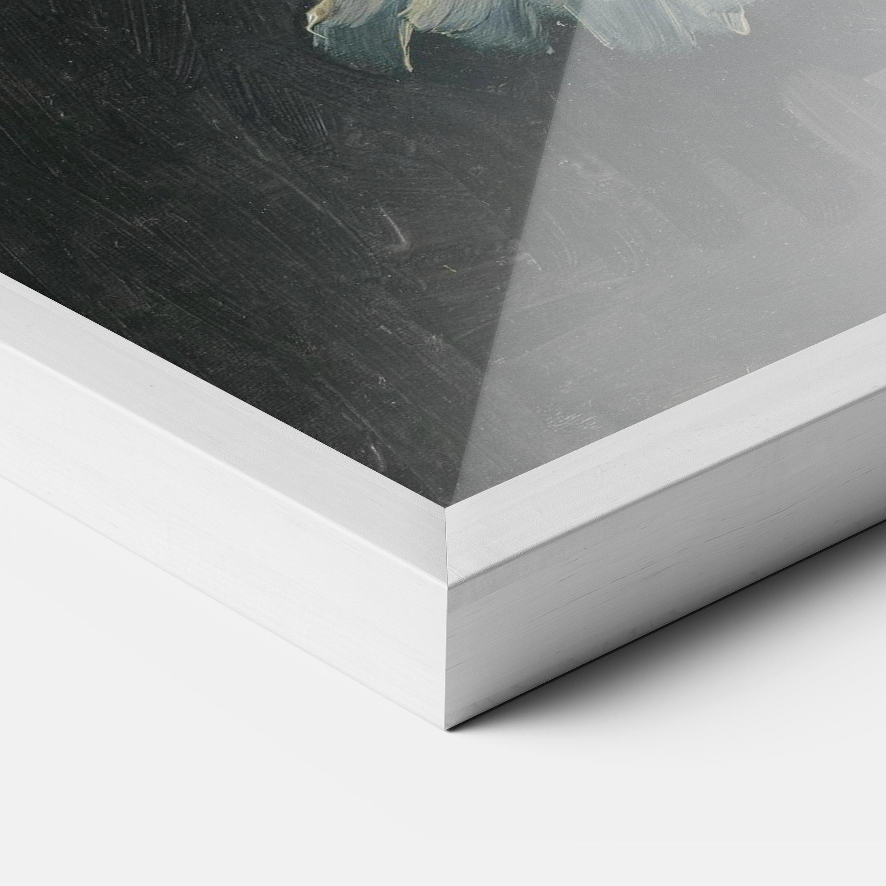 Poster Înrămat Portret Oude Vrouw mockup 3