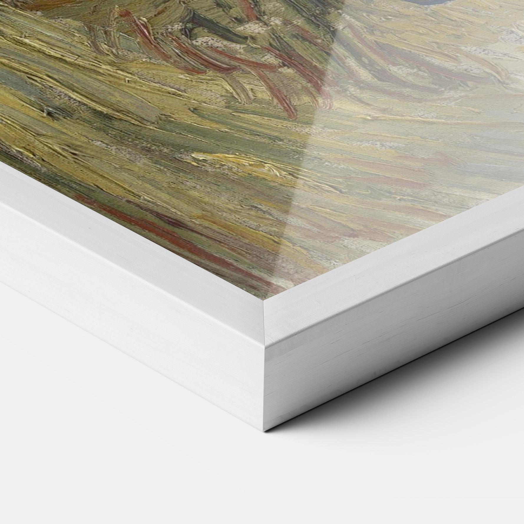 Poster Înrămat Woman Sheaves mockup 3