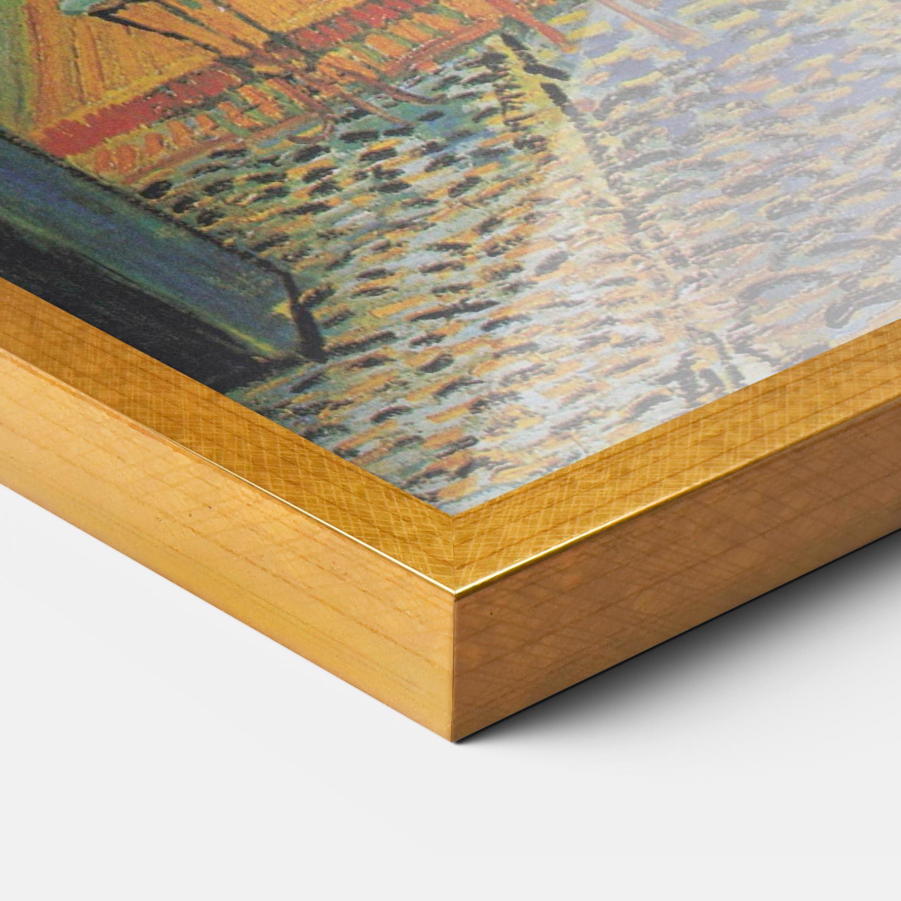 Poster Înrămat Cafe Terrace At Night mockup 3