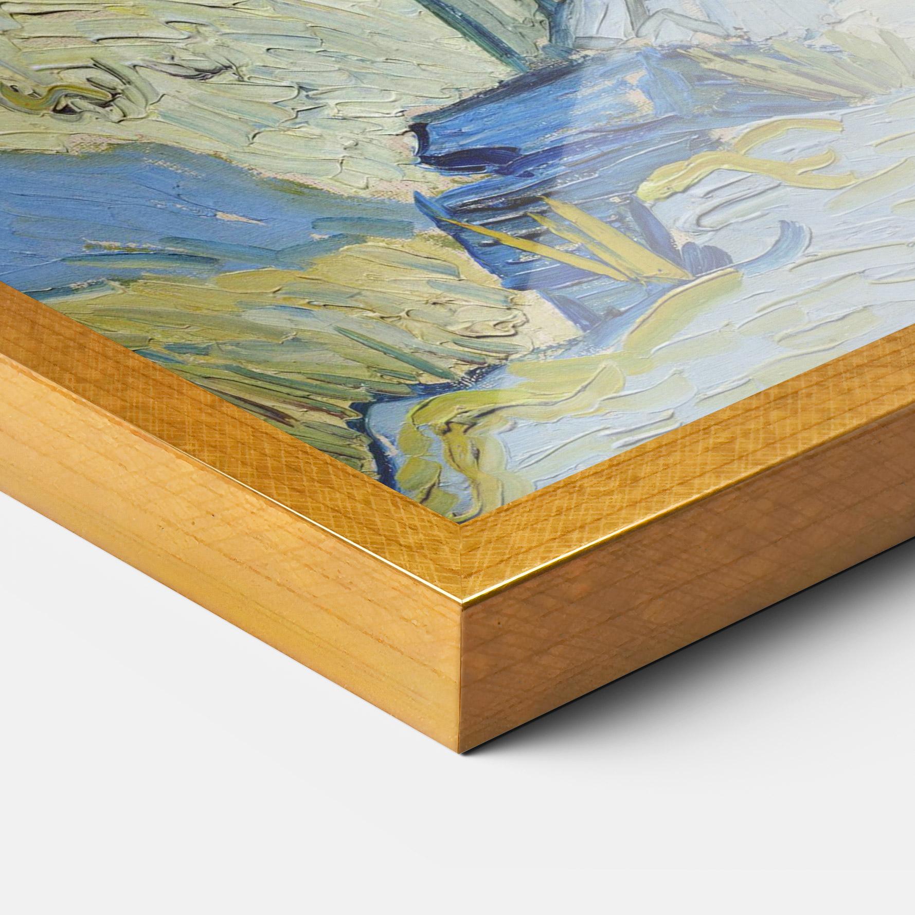 Poster Înrămat Poplars At Saint Remy mockup 3