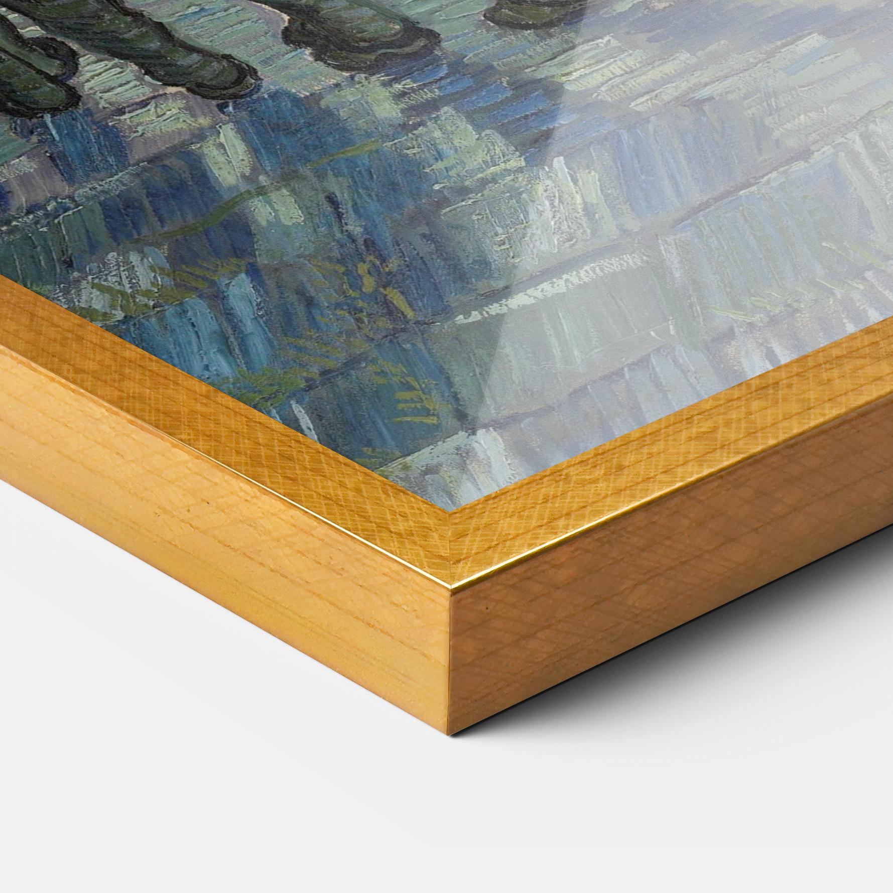 Poster Înrămat Prisoners Exercising mockup 3