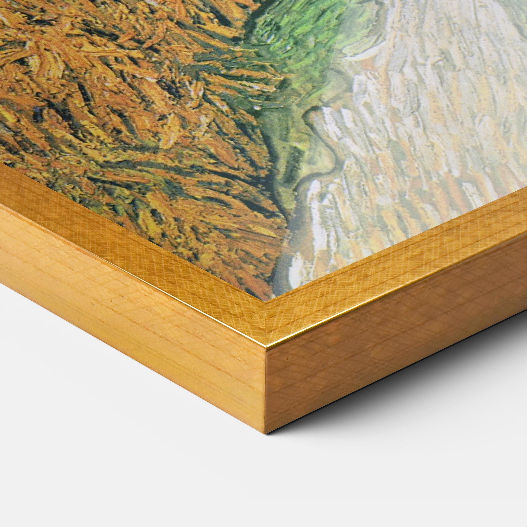 Poster Înrămat Road With Cypress mockup 3