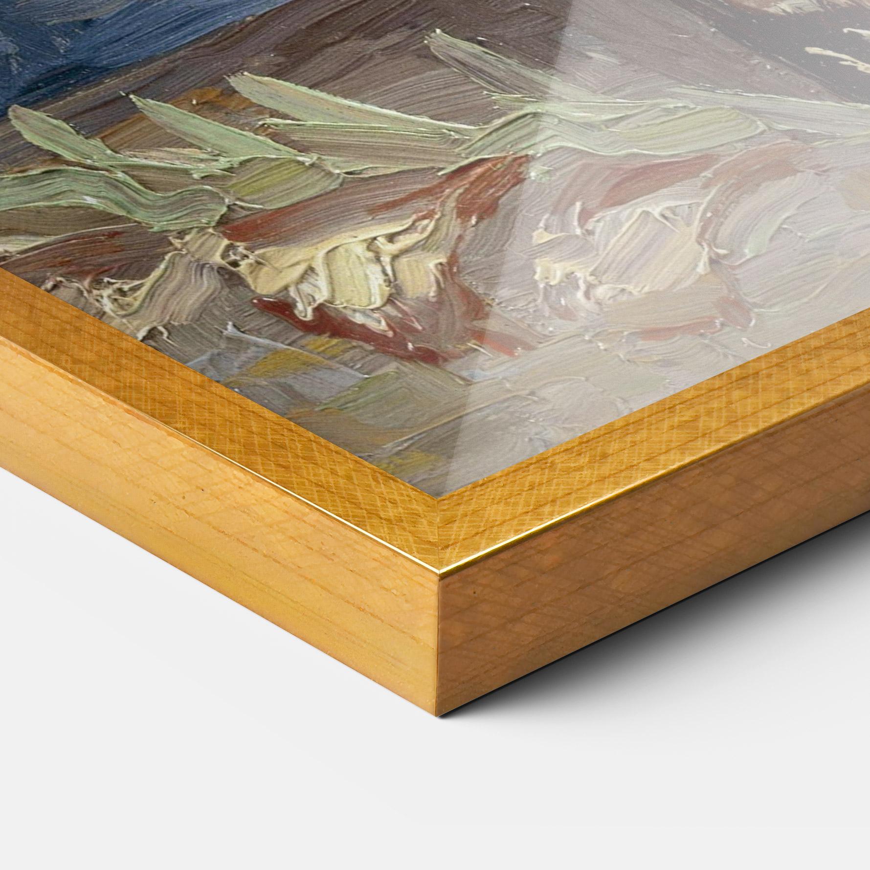 Poster Înrămat Tuingladiolen mockup 3