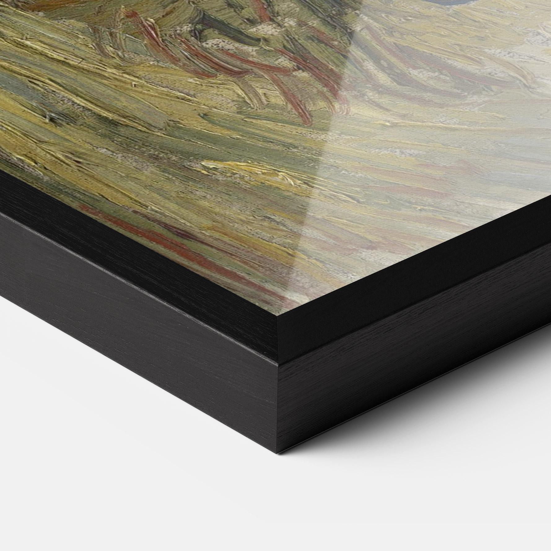 Poster Înrămat Woman Sheaves mockup 3