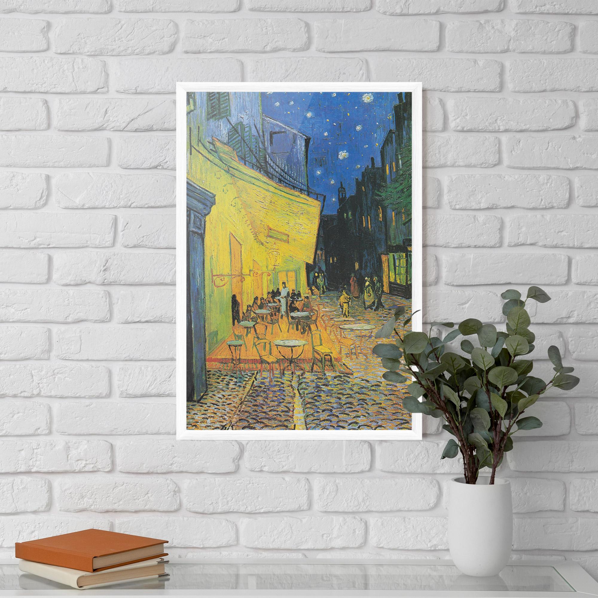 Poster Înrămat Cafe Terrace At Night mockup 5