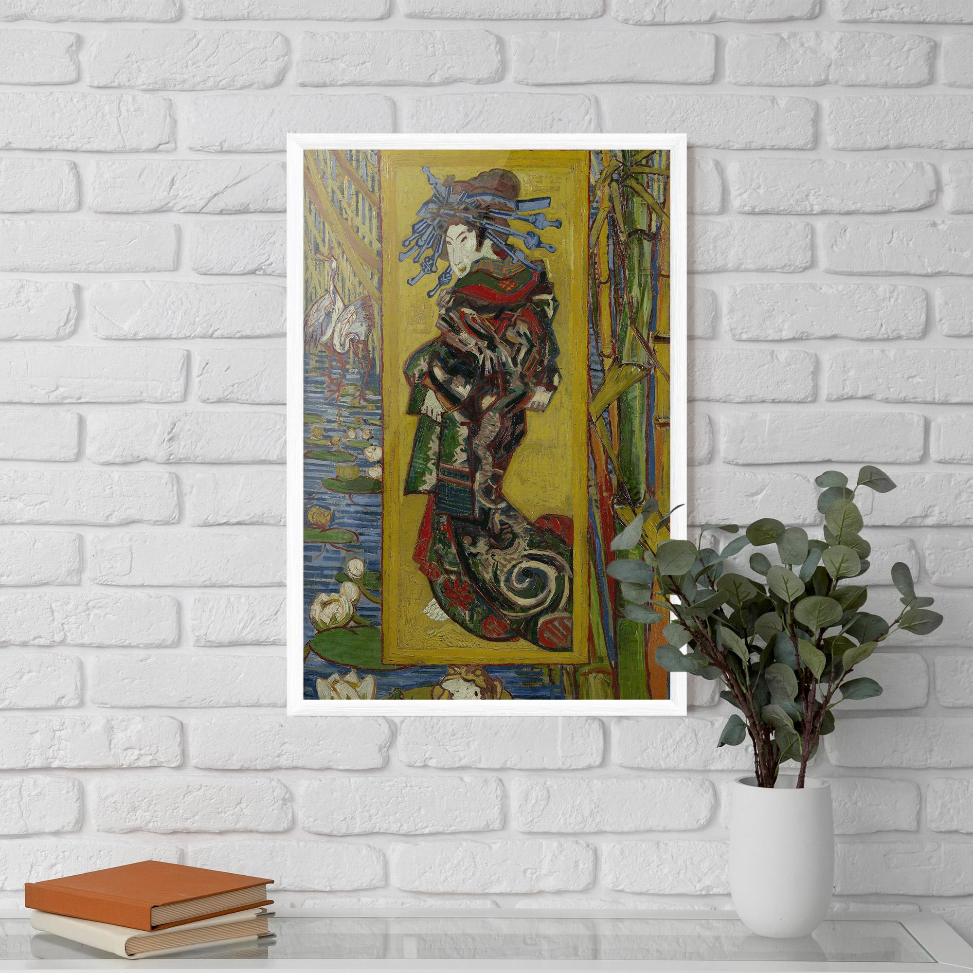 Poster Înrămat Courtisane mockup 5