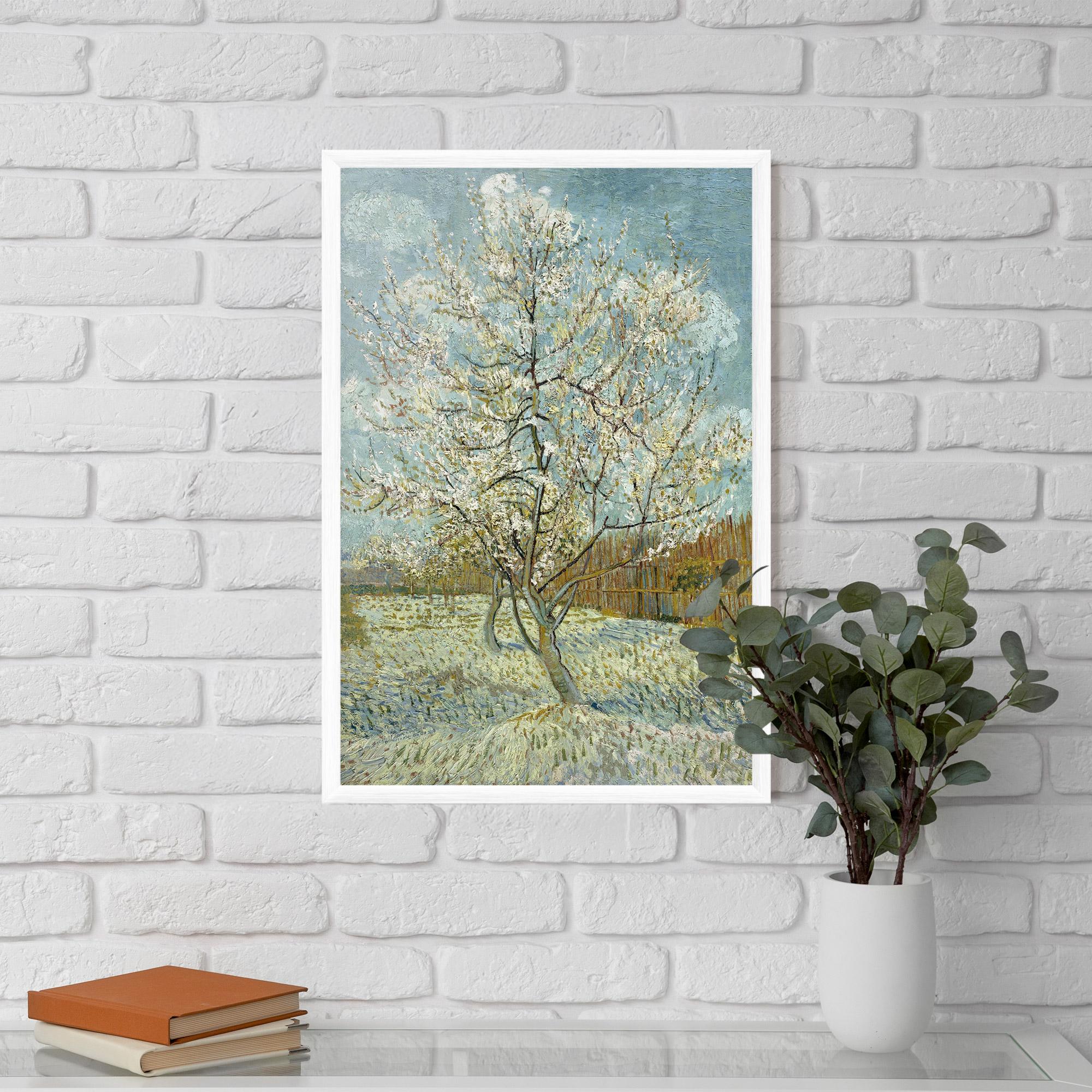 Poster Înrămat De Roze Perzikboom mockup 5