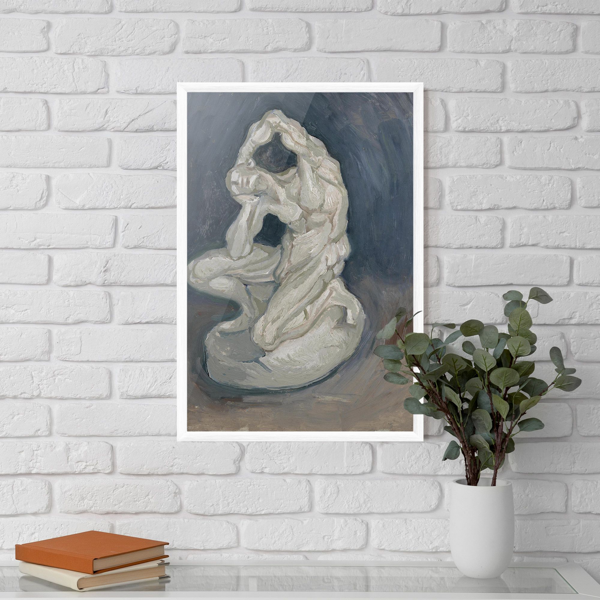 Geknielde Spierman mockup 5