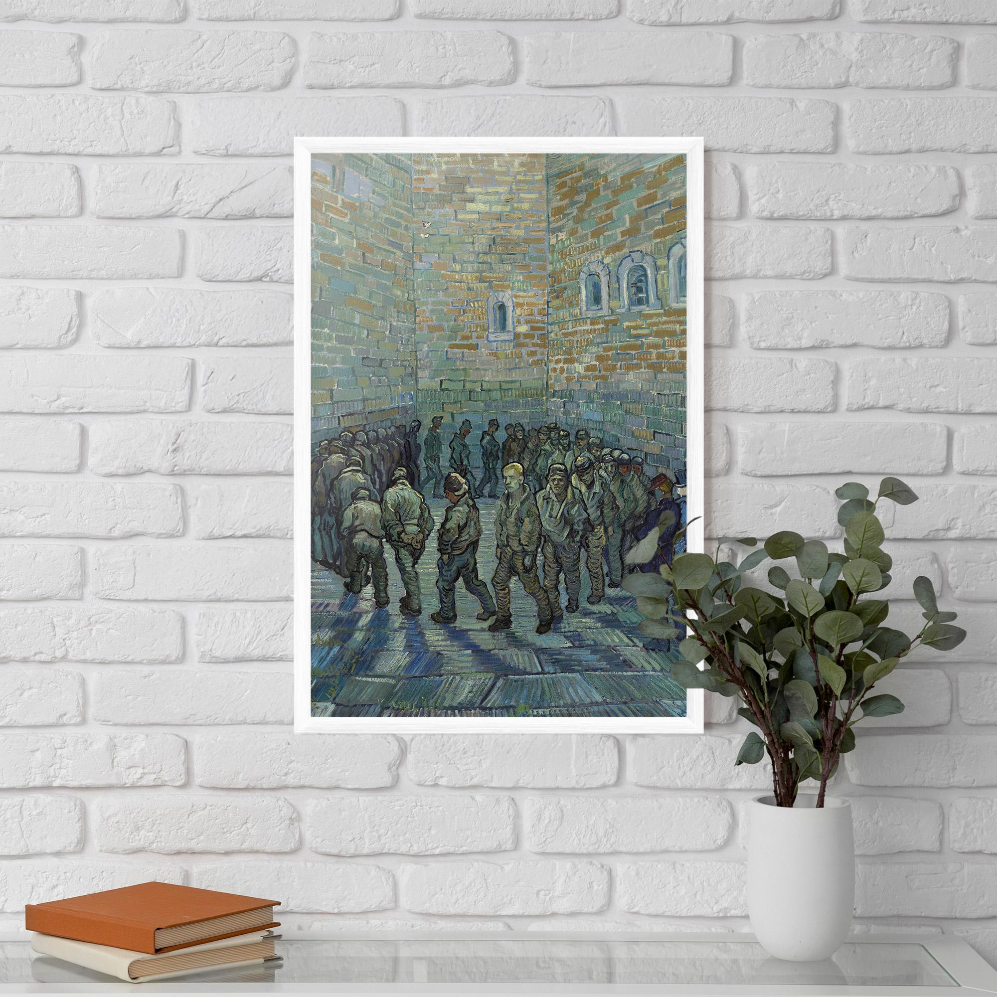 Poster Înrămat Prisoners Exercising mockup 5