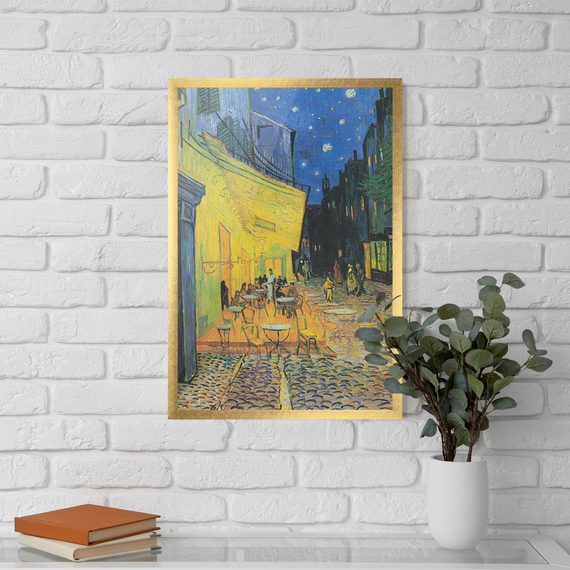 Poster Înrămat Cafe Terrace At Night mockup 5