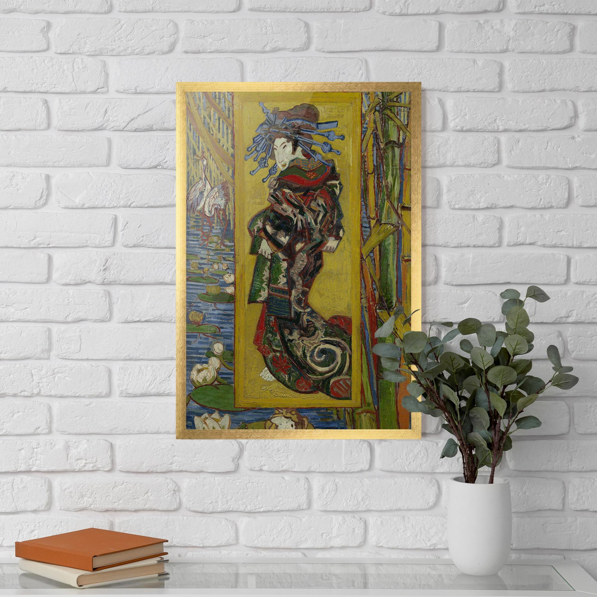 Poster Înrămat Courtisane mockup 5