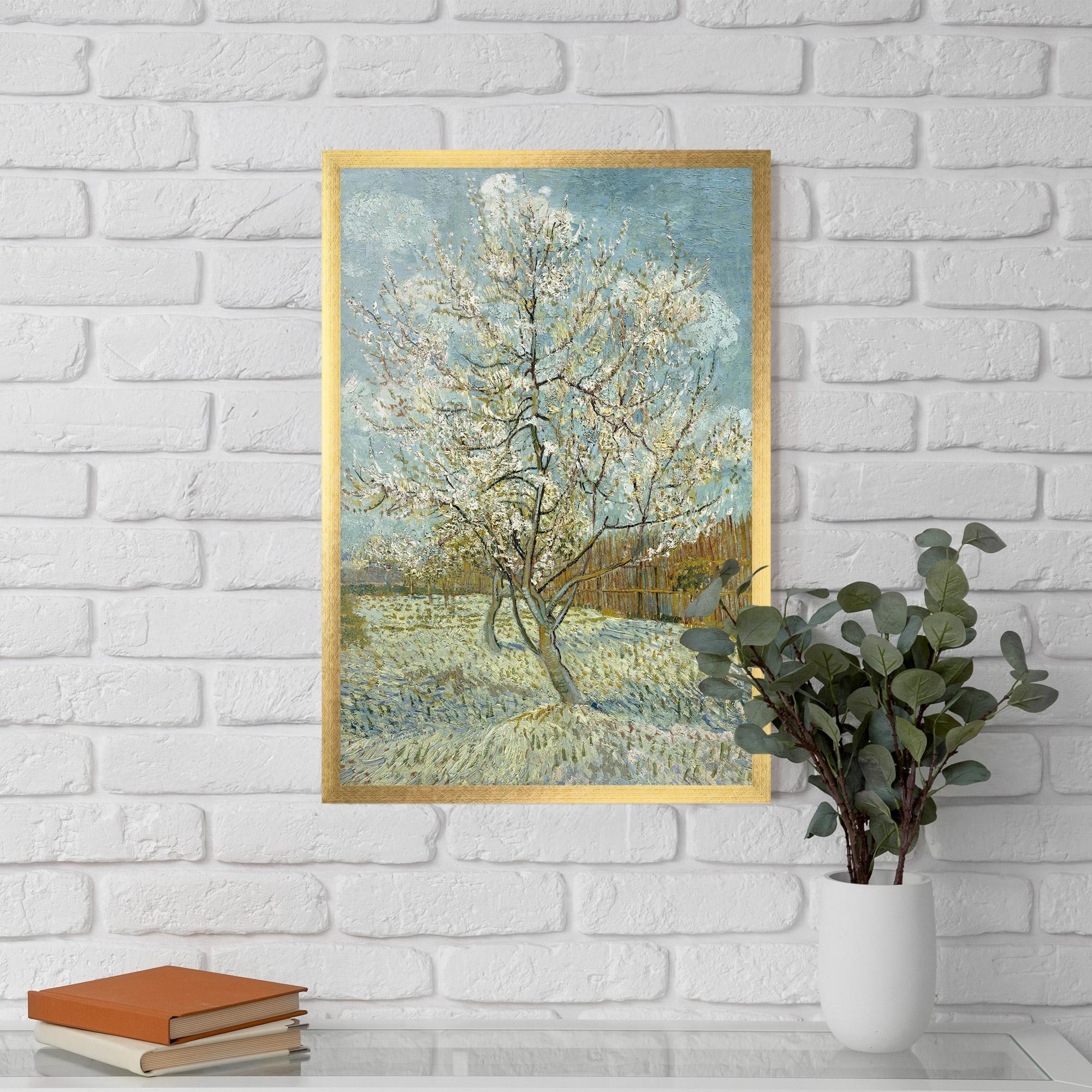 Poster Înrămat De Roze Perzikboom mockup 5