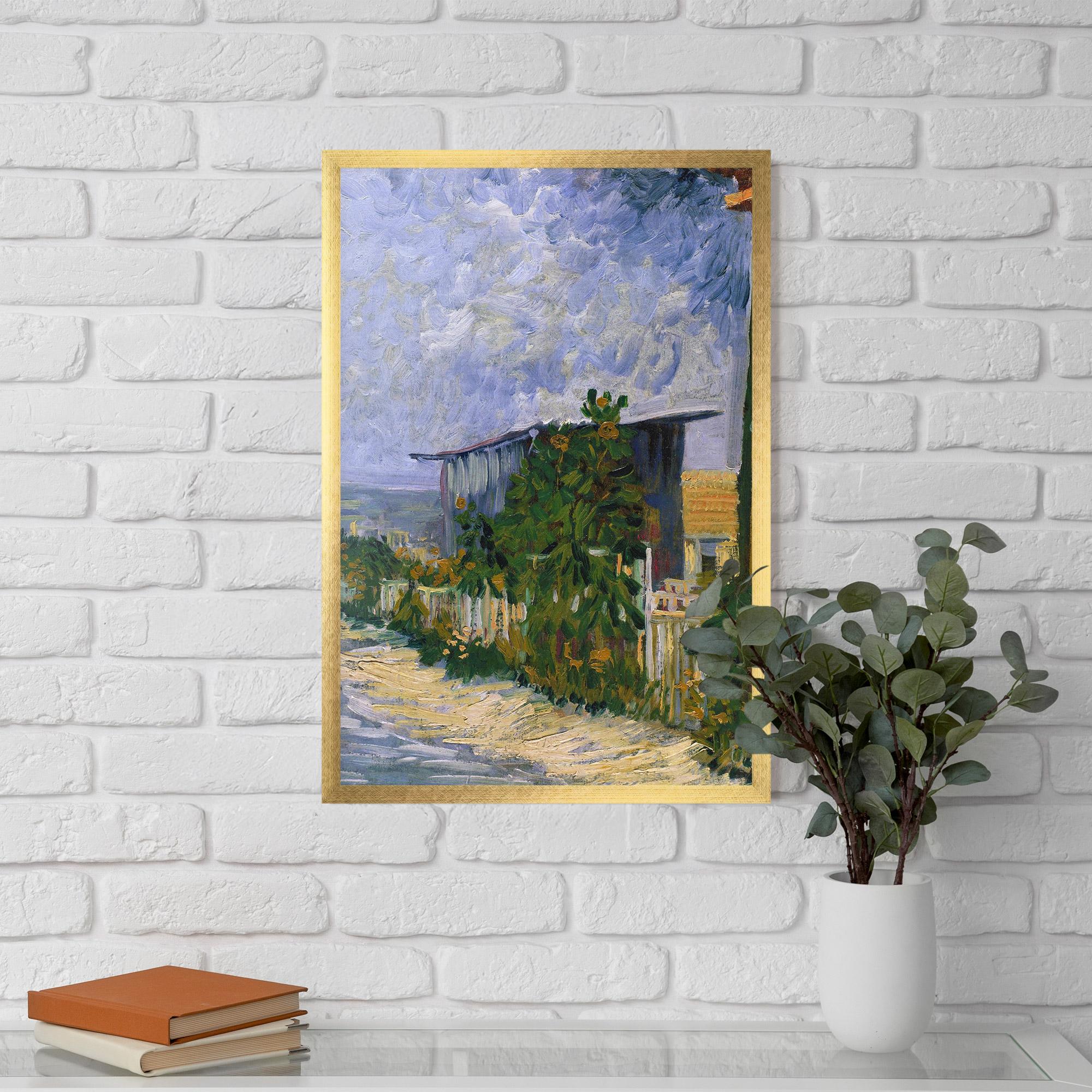 Poster Înrămat Shelter On Montmartre mockup 5