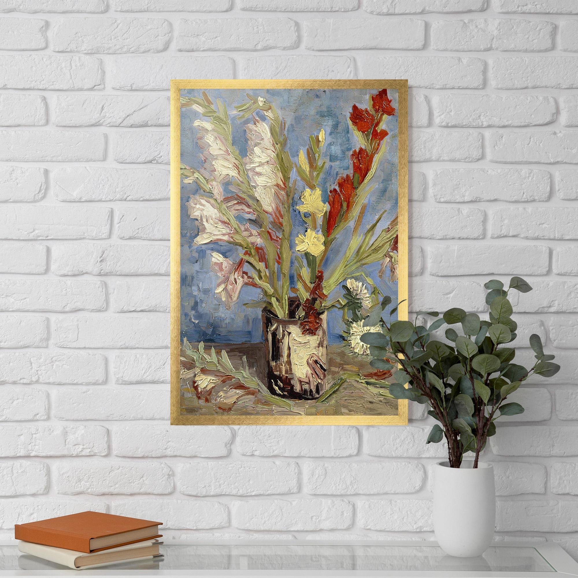 Poster Înrămat Tuingladiolen mockup 5