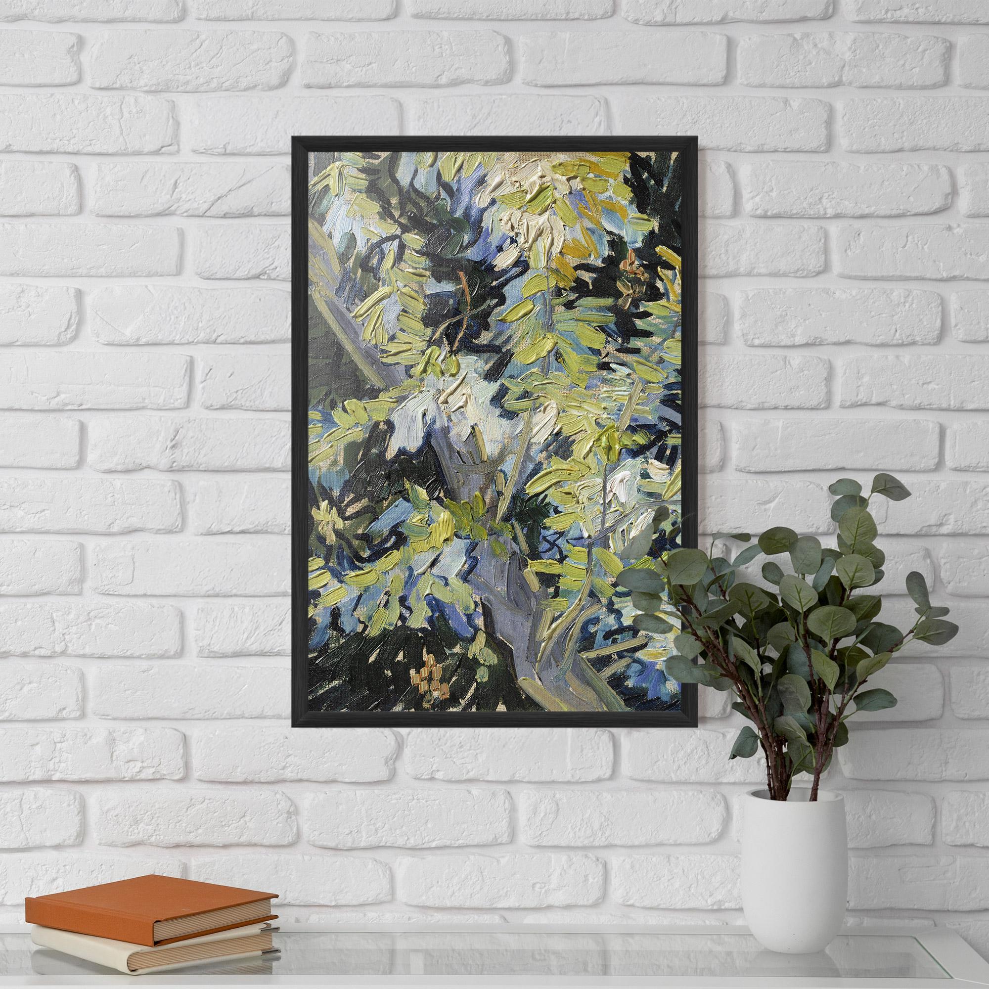 Poster Înrămat Blossoming Branches mockup 5