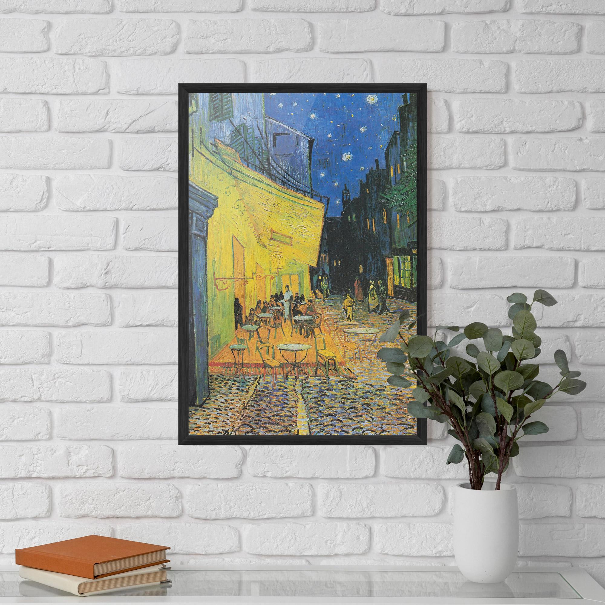 Poster Înrămat Cafe Terrace At Night mockup 5