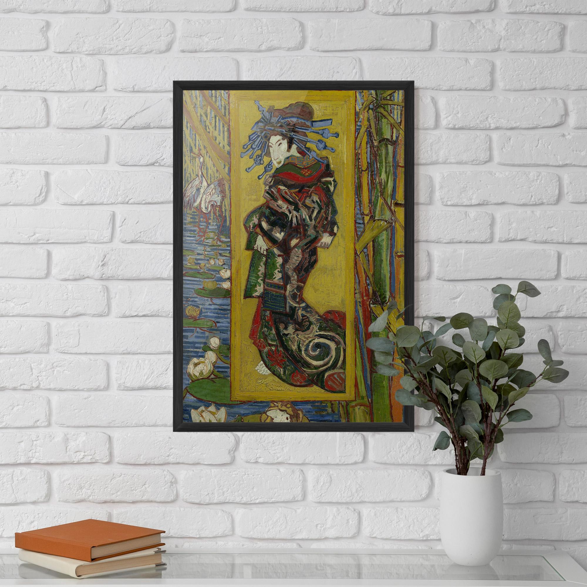 Poster Înrămat Courtisane mockup 5