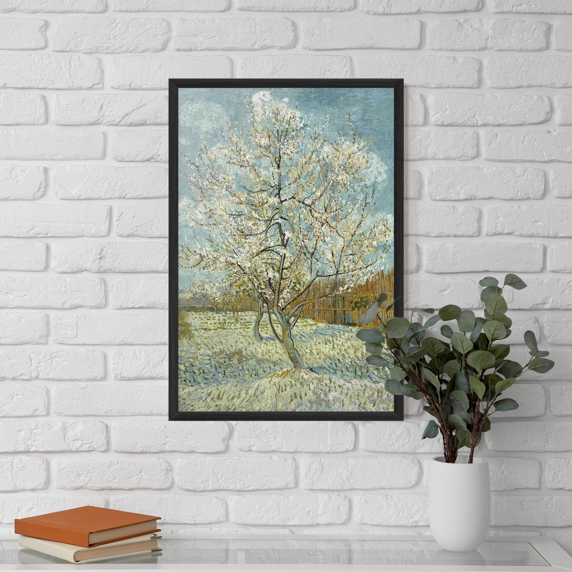 Poster Înrămat De Roze Perzikboom mockup 5