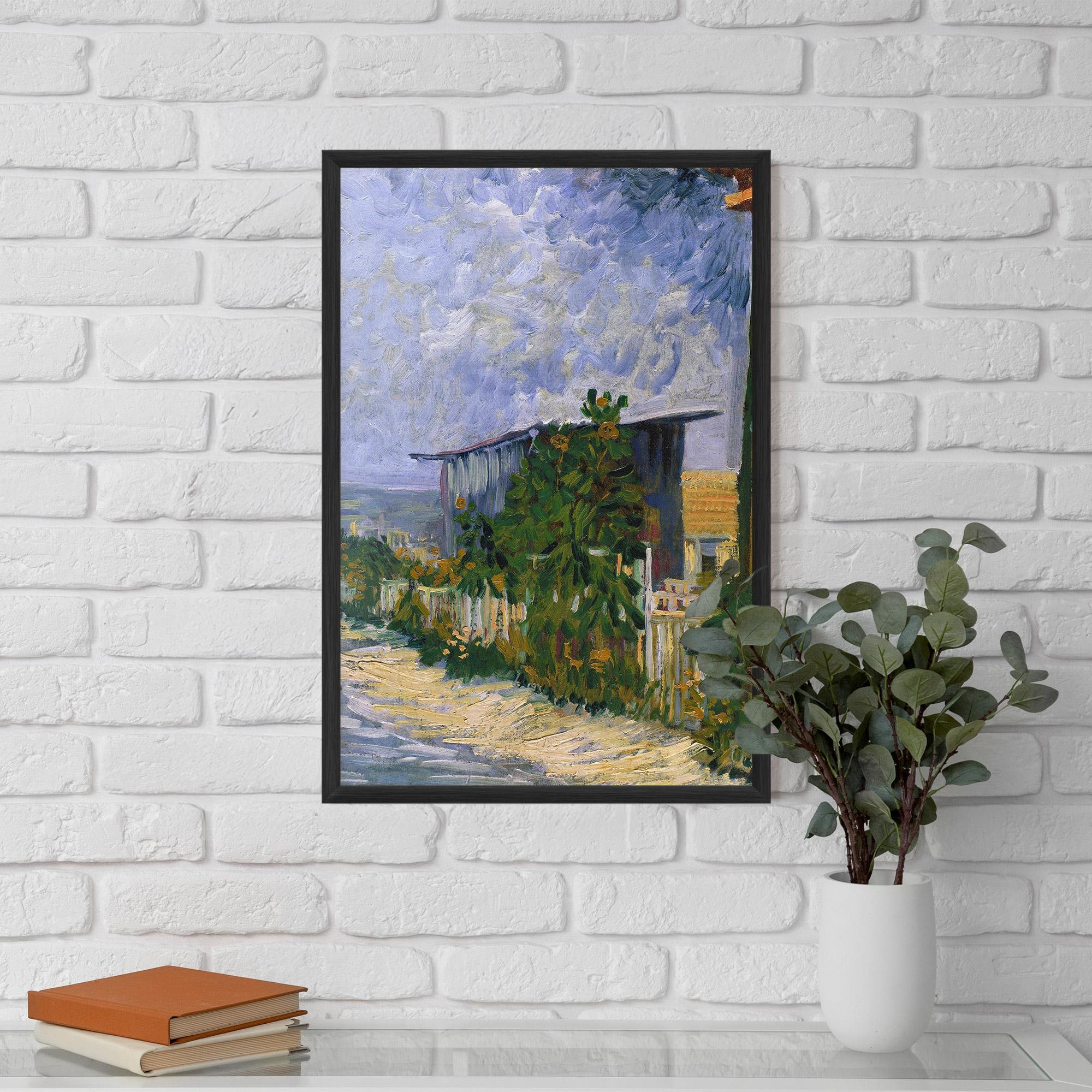 Poster Înrămat Shelter On Montmartre mockup 5