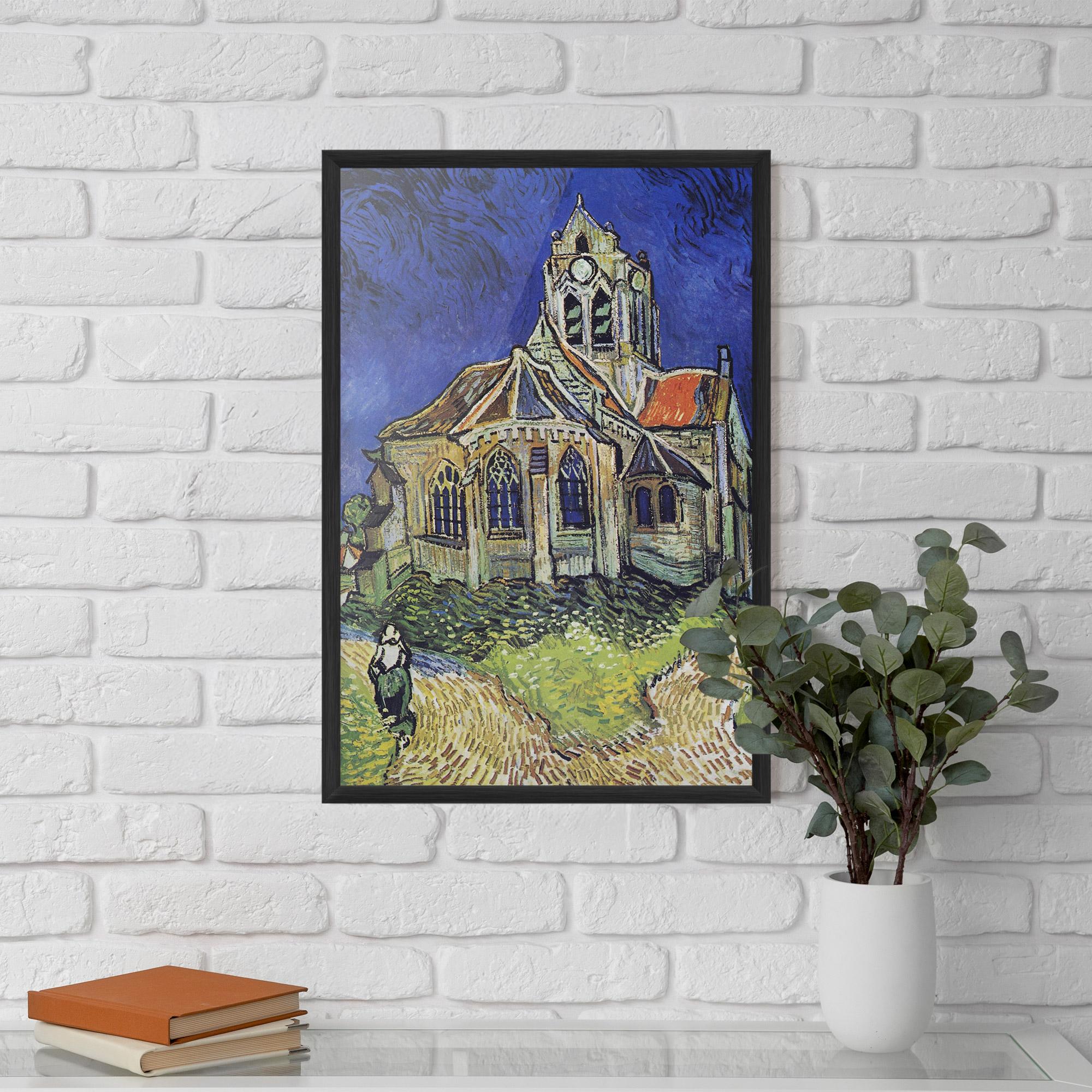 Poster Înrămat The Church At Auvers mockup 5