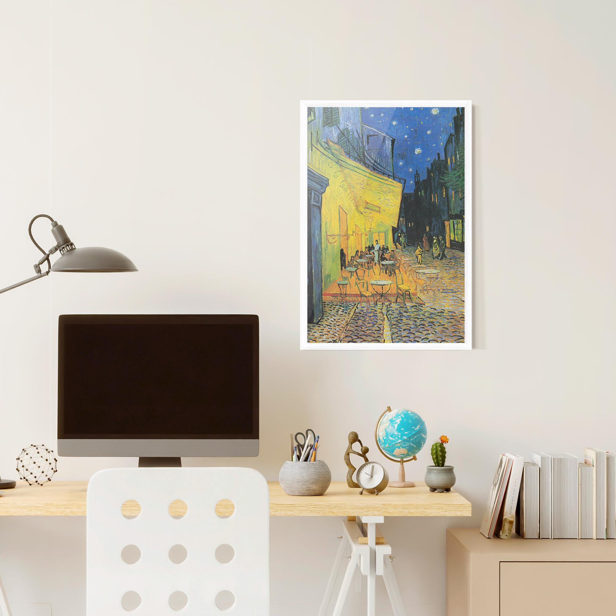 Poster Înrămat Cafe Terrace At Night mockup 6