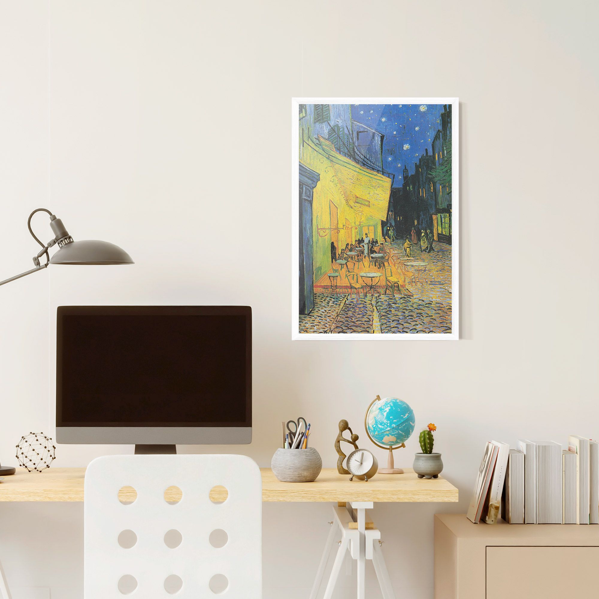 Cafe Terrace At Night mockup 6