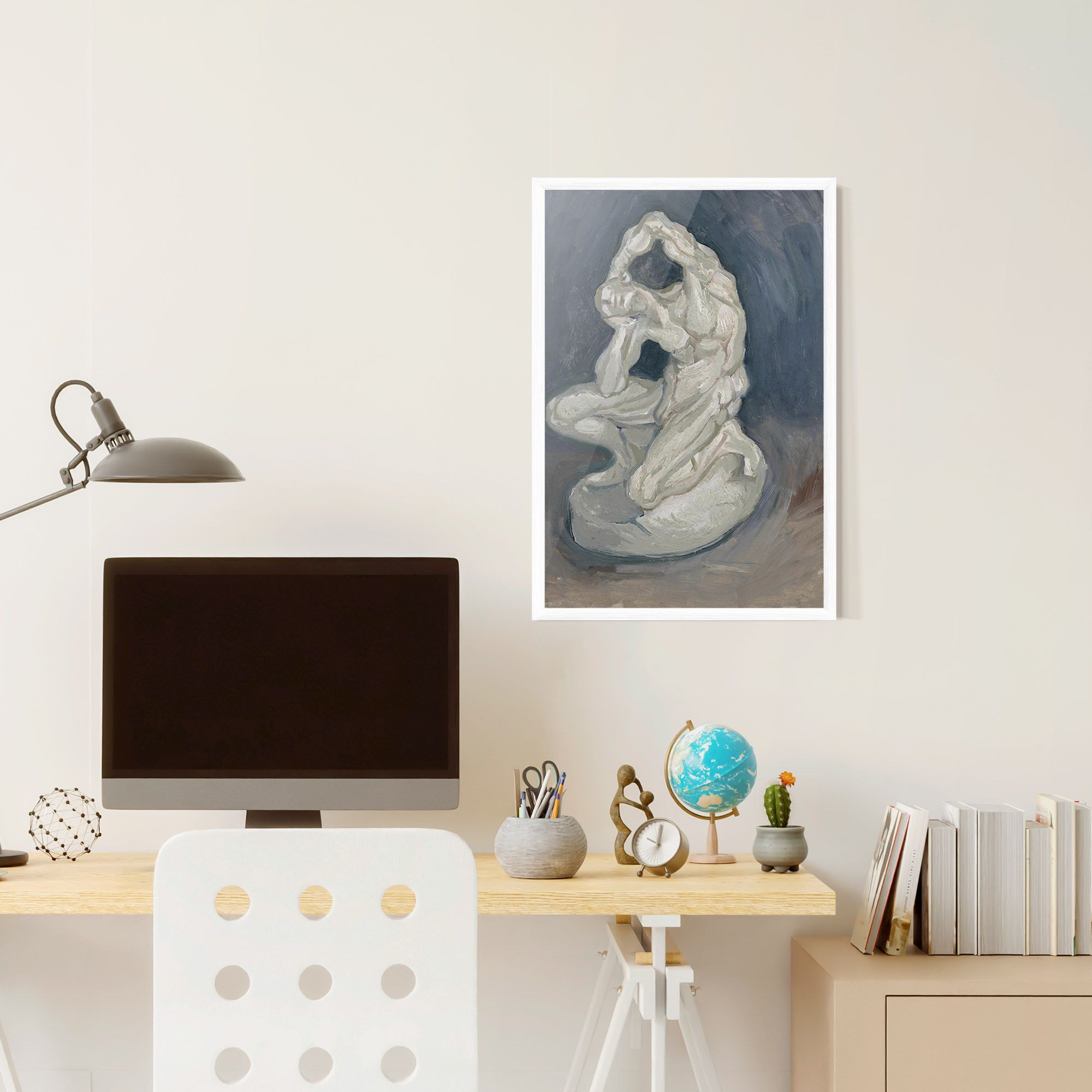 Geknielde Spierman mockup 6