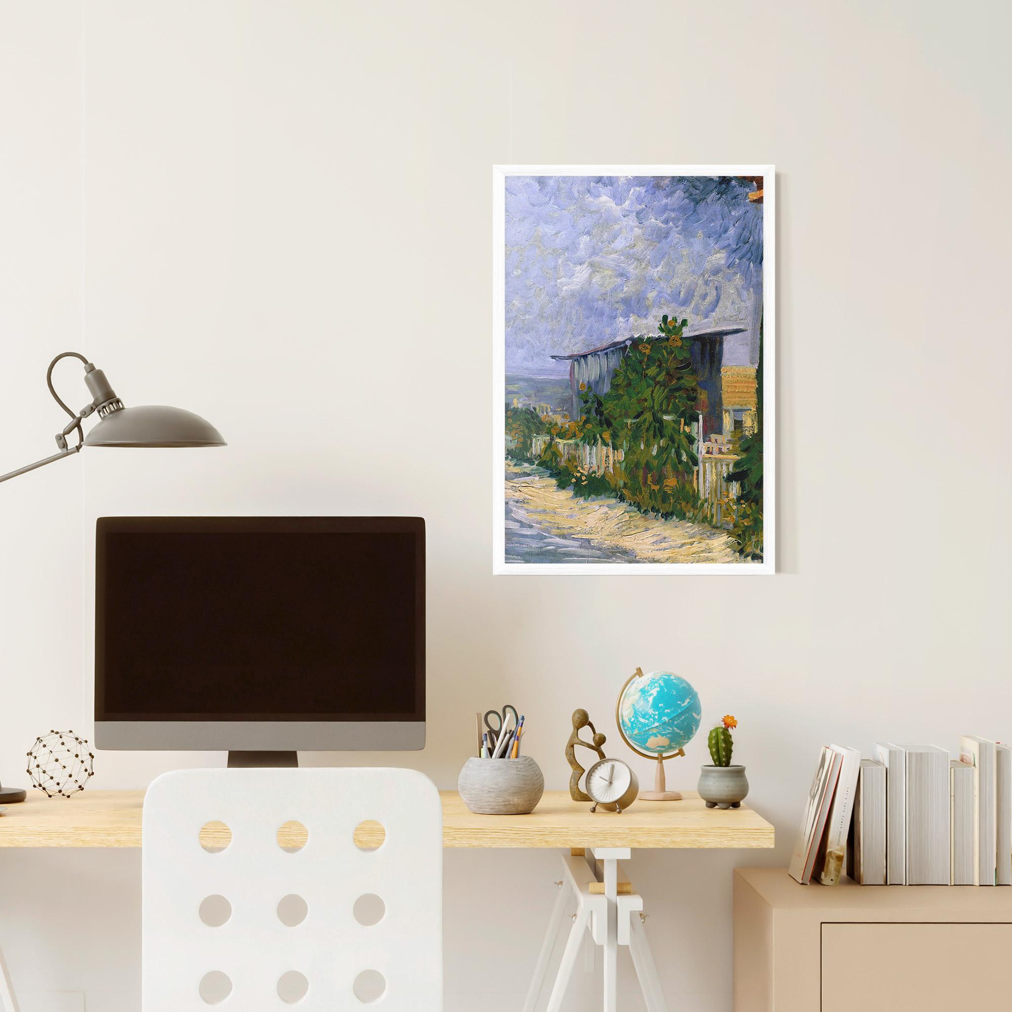 Poster Înrămat Shelter On Montmartre mockup 6