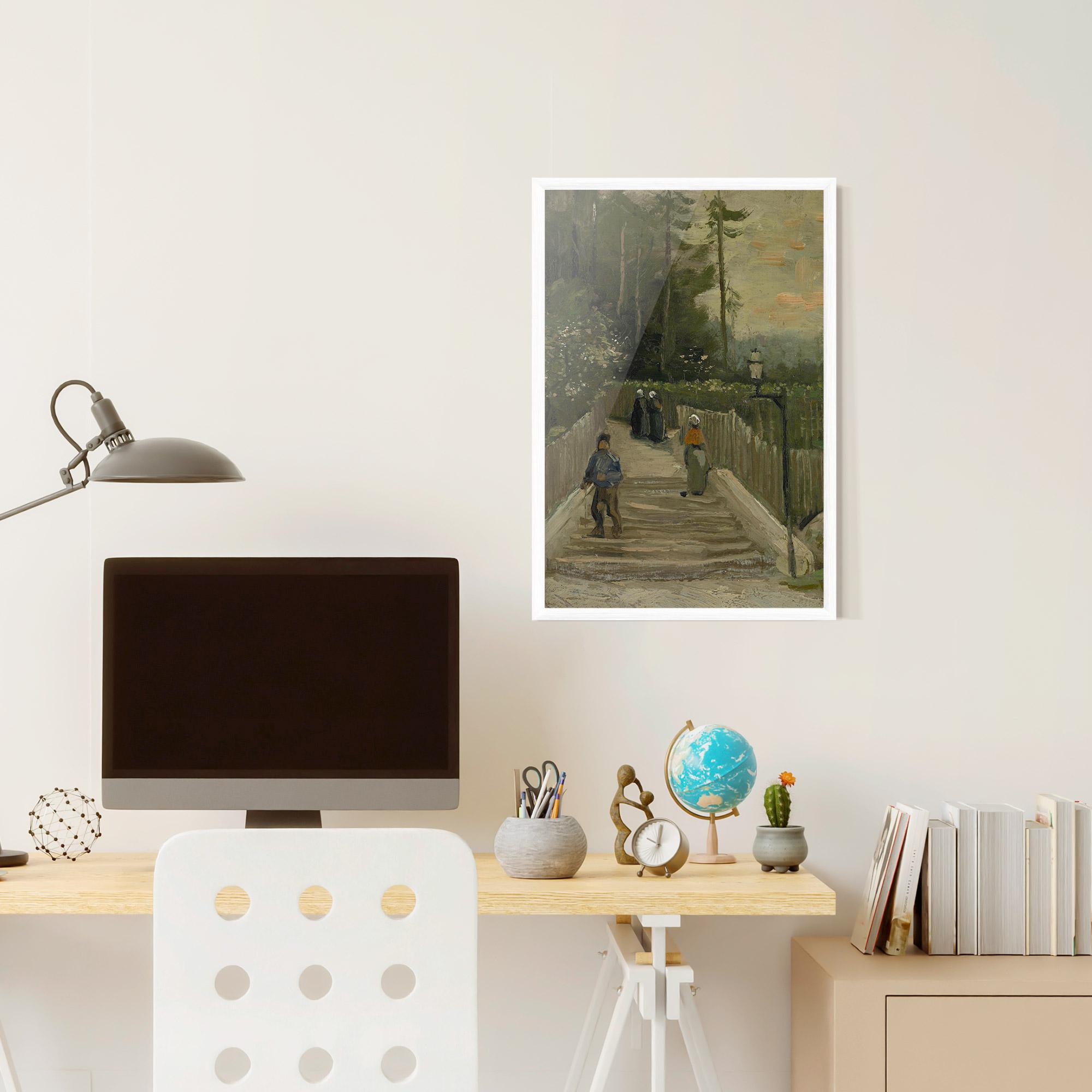 Poster Înrămat Weg Te Montmartre mockup 6