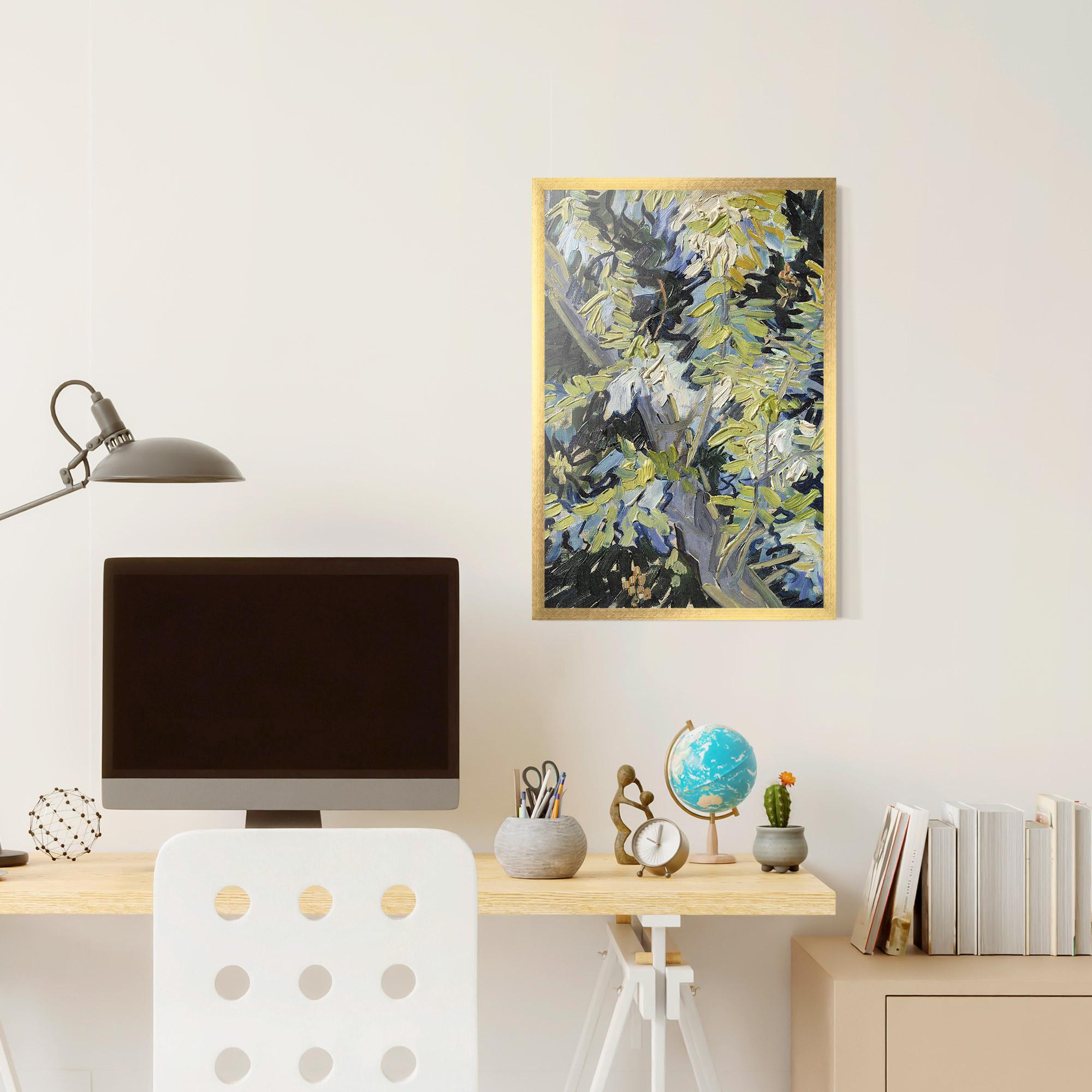 Poster Înrămat Blossoming Branches mockup 6