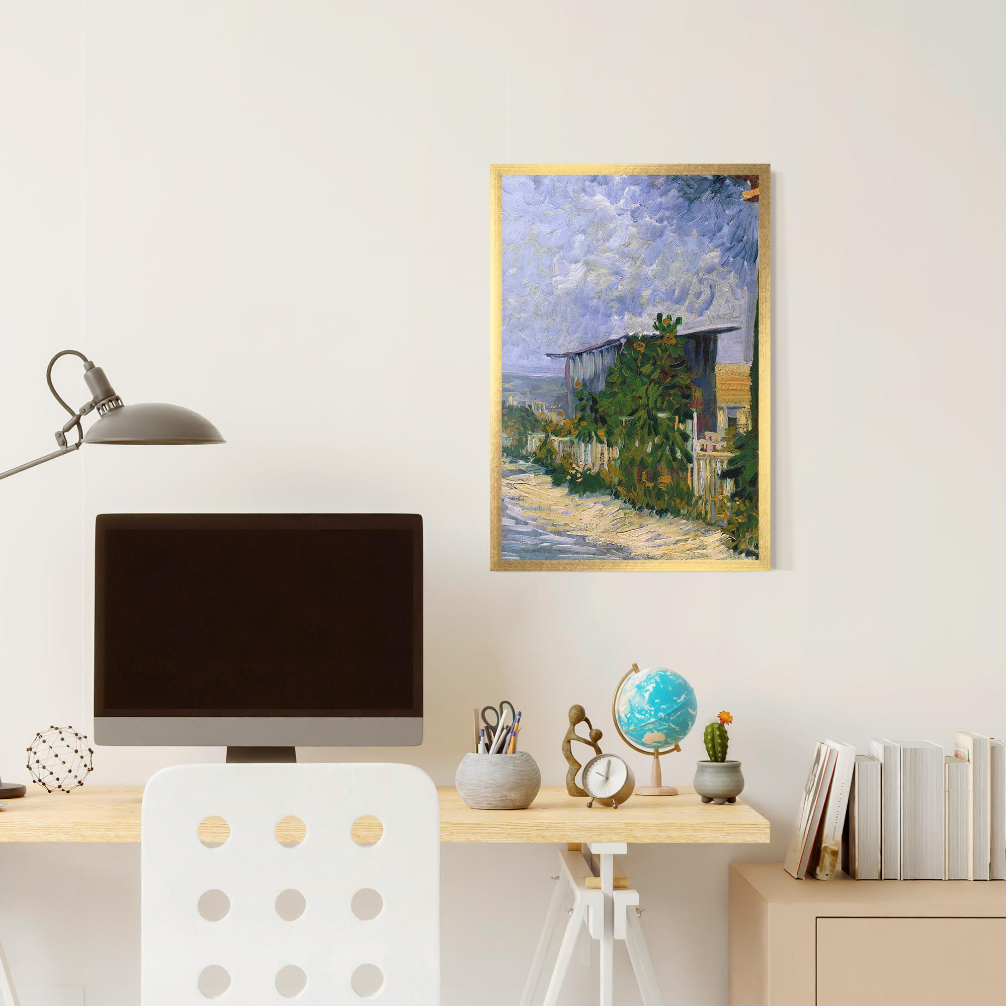 Poster Înrămat Shelter On Montmartre mockup 6