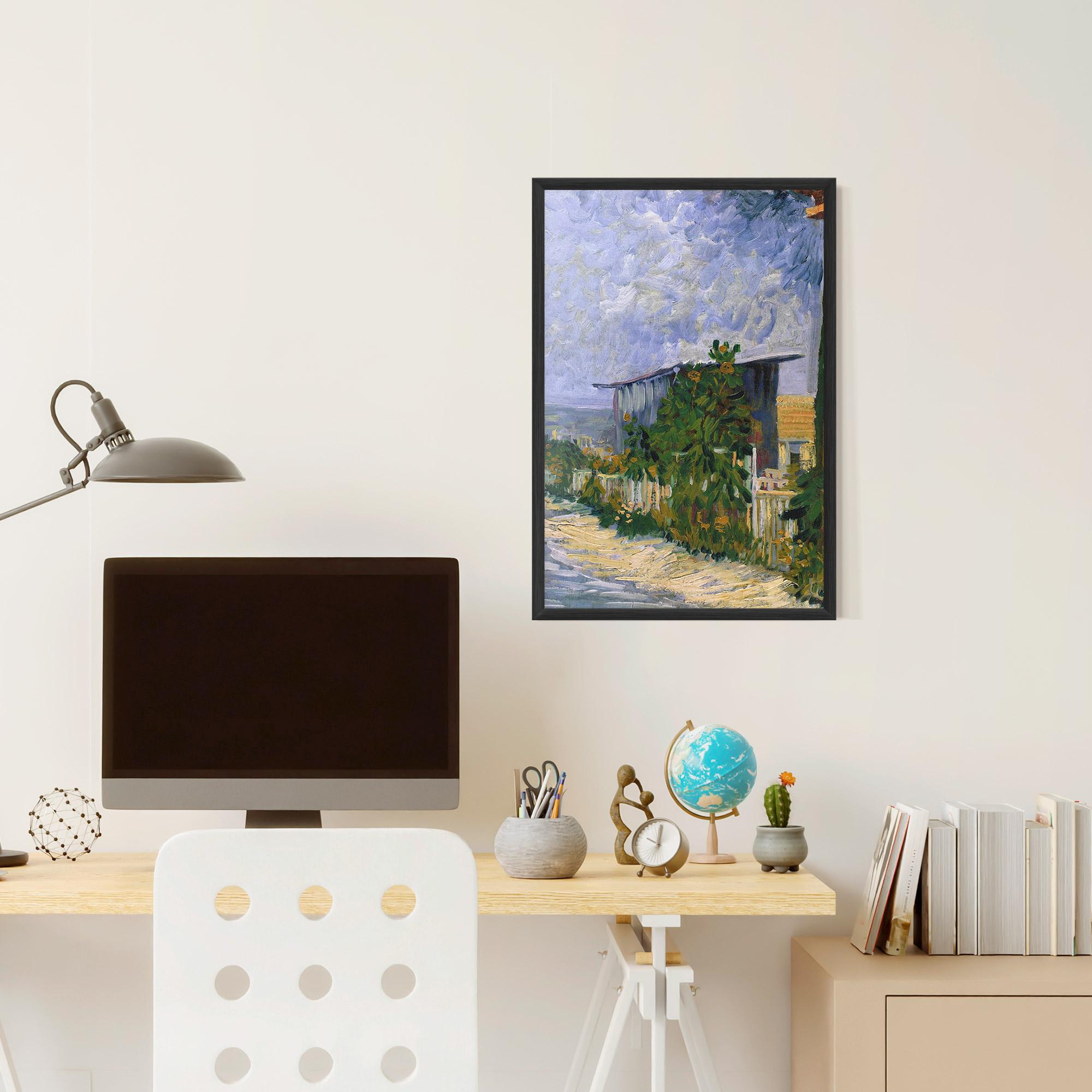 Poster Înrămat Shelter On Montmartre mockup 6