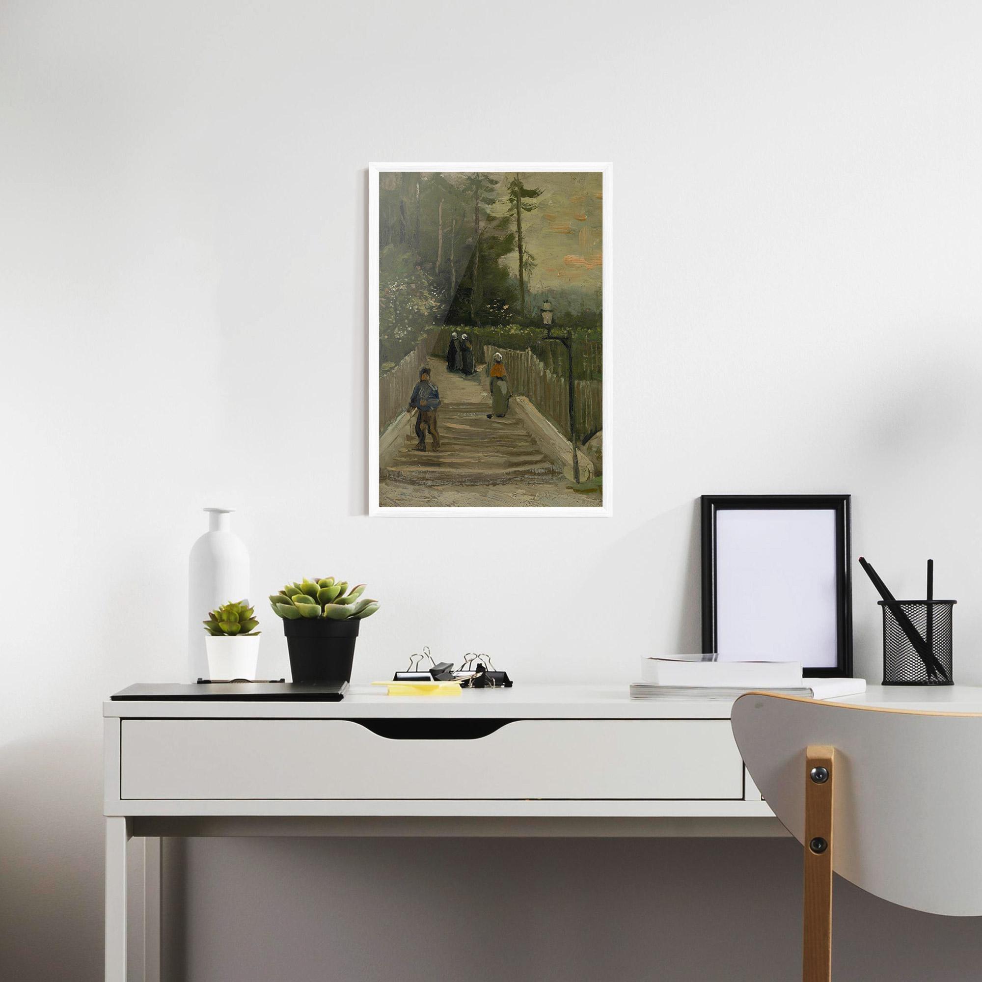 Poster Înrămat Weg Te Montmartre mockup 7