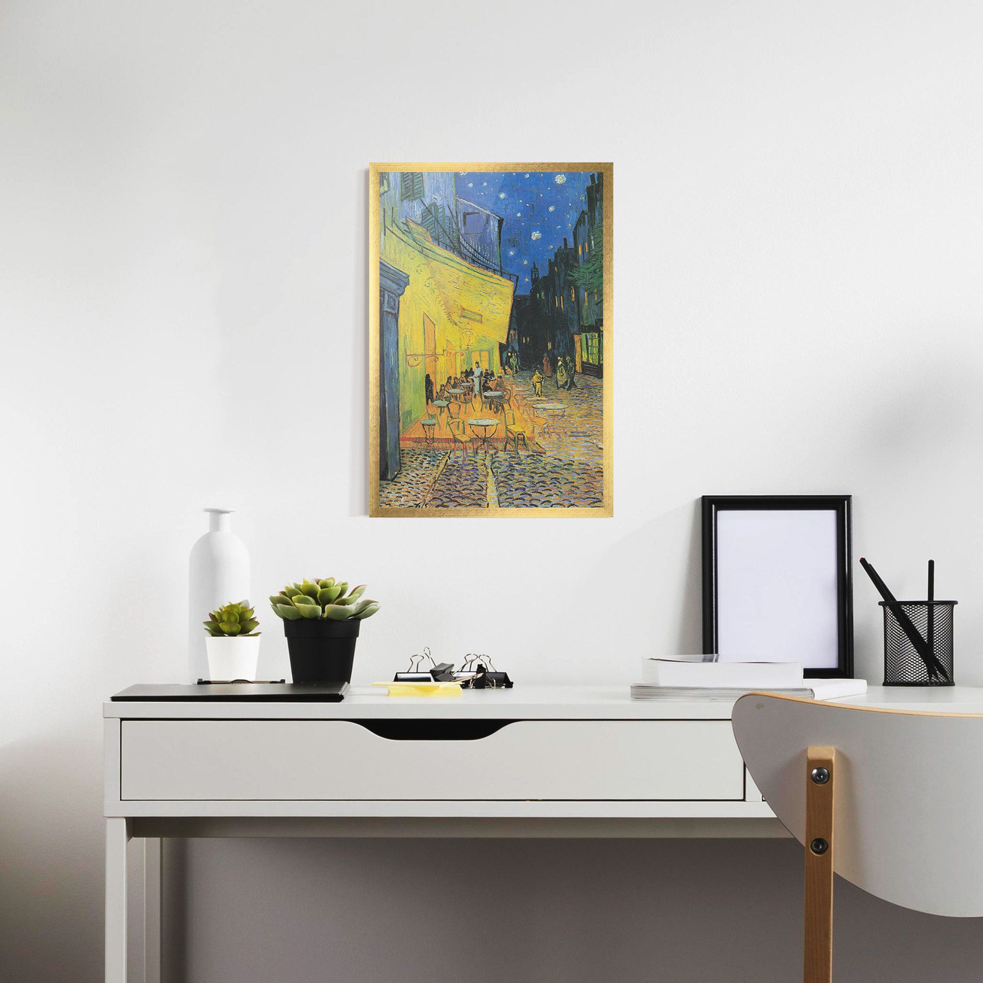 Cafe Terrace At Night mockup 7