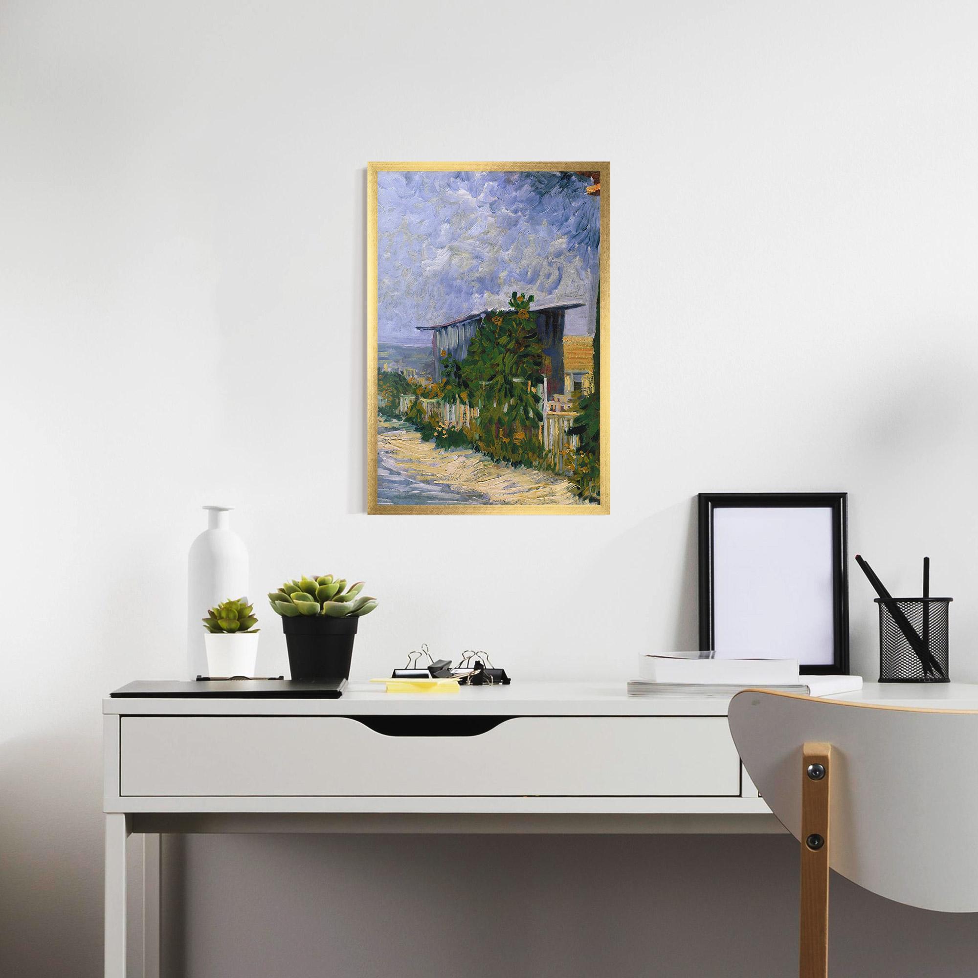 Poster Înrămat Shelter On Montmartre mockup 7