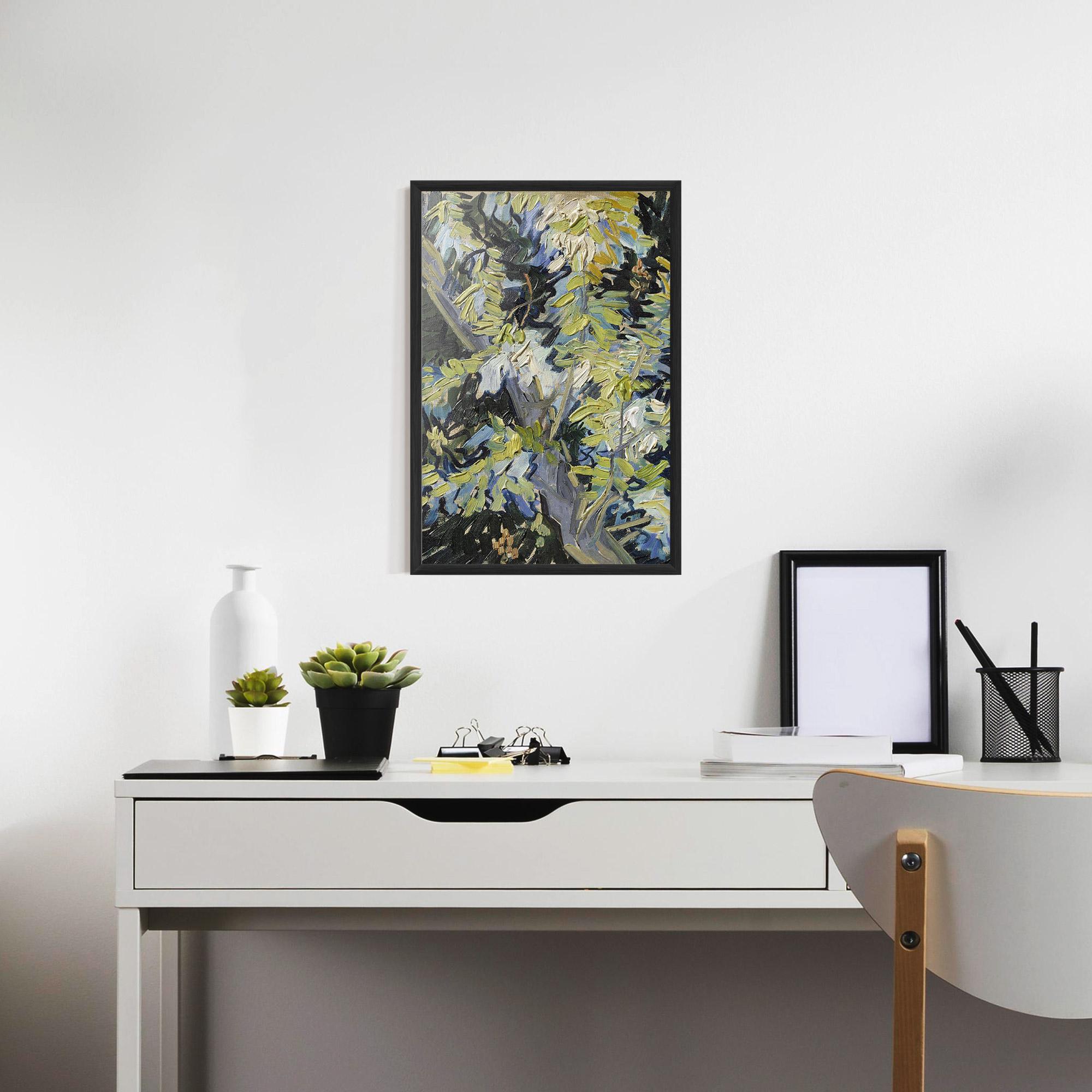 Poster Înrămat Blossoming Branches mockup 7