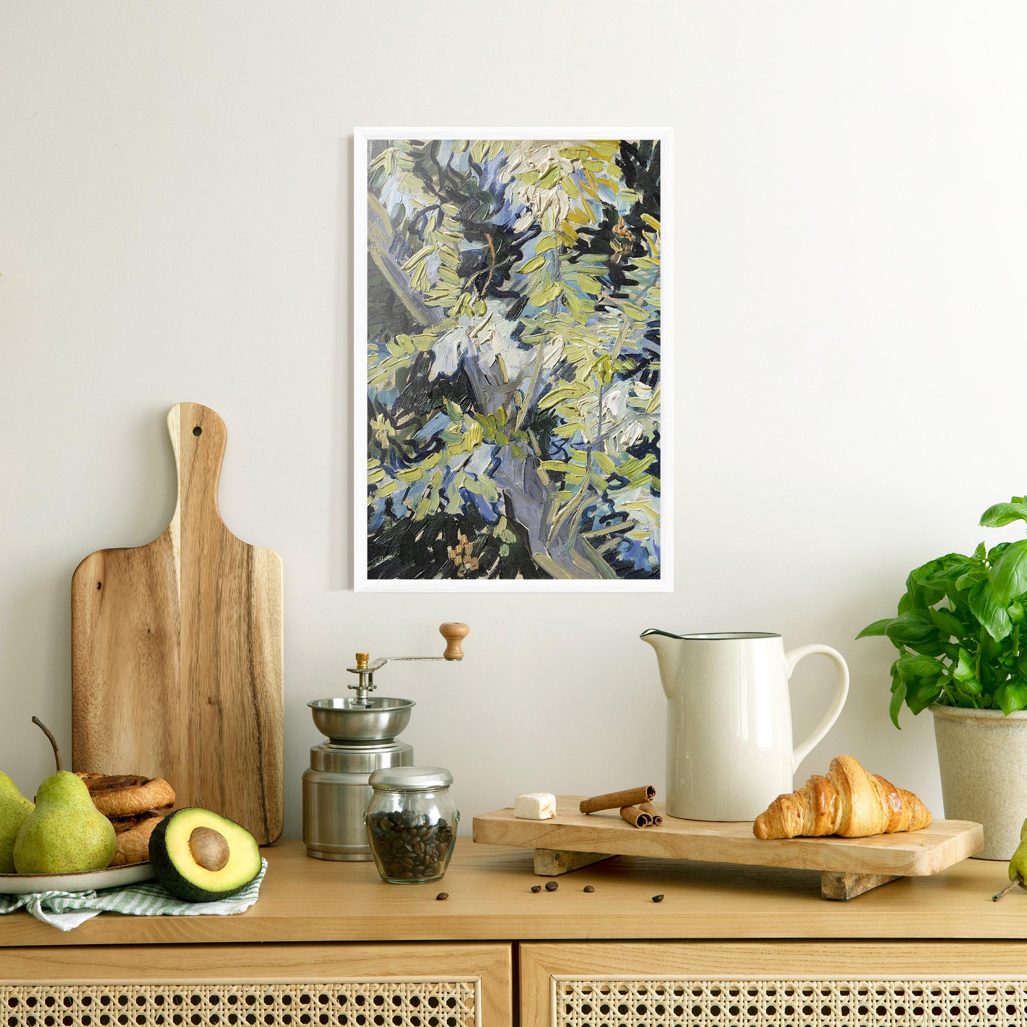 Poster Înrămat Blossoming Branches mockup 8