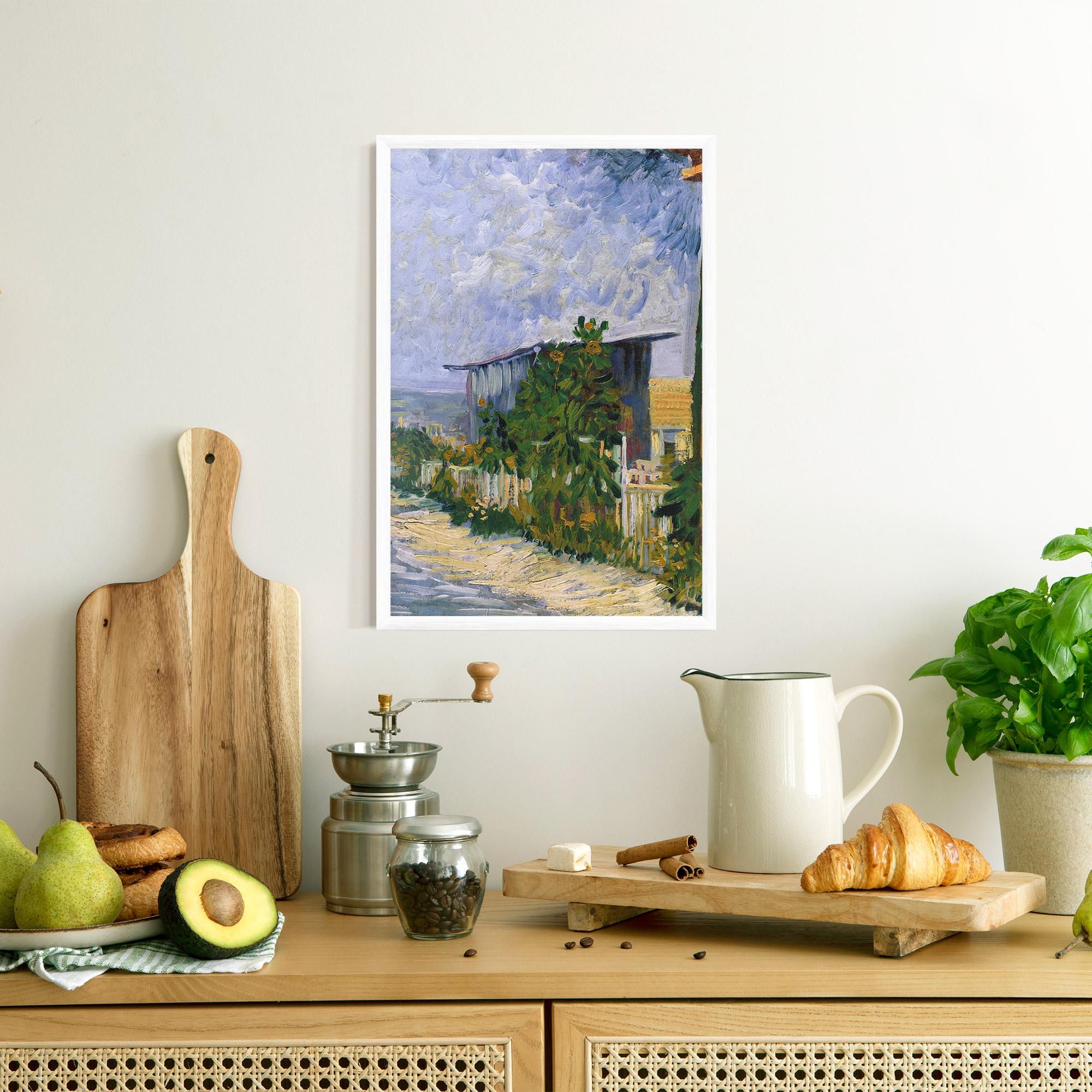 Poster Înrămat Shelter On Montmartre mockup 8